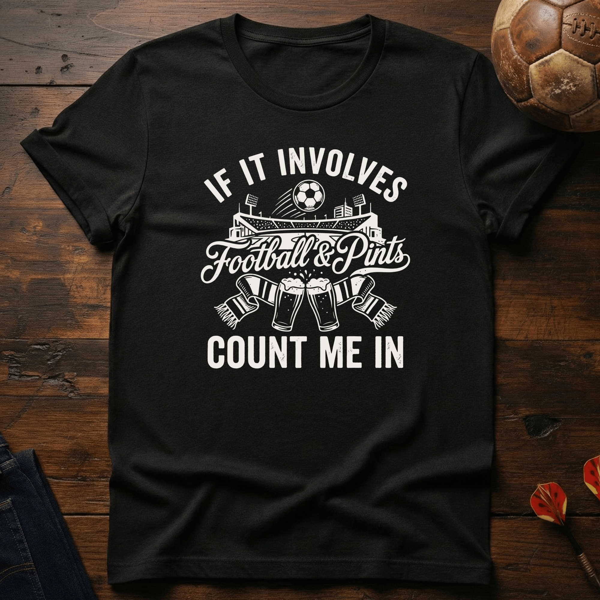If it Involves Football & Pints T-Shirt