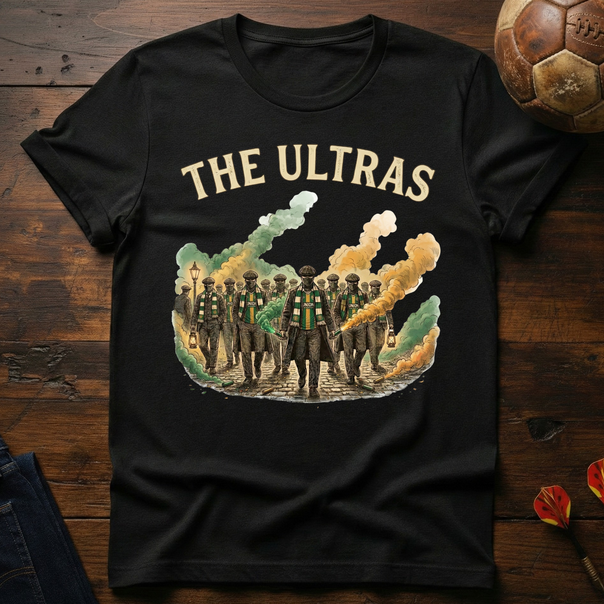 The Ultras - Yellow/Green T-Shirt