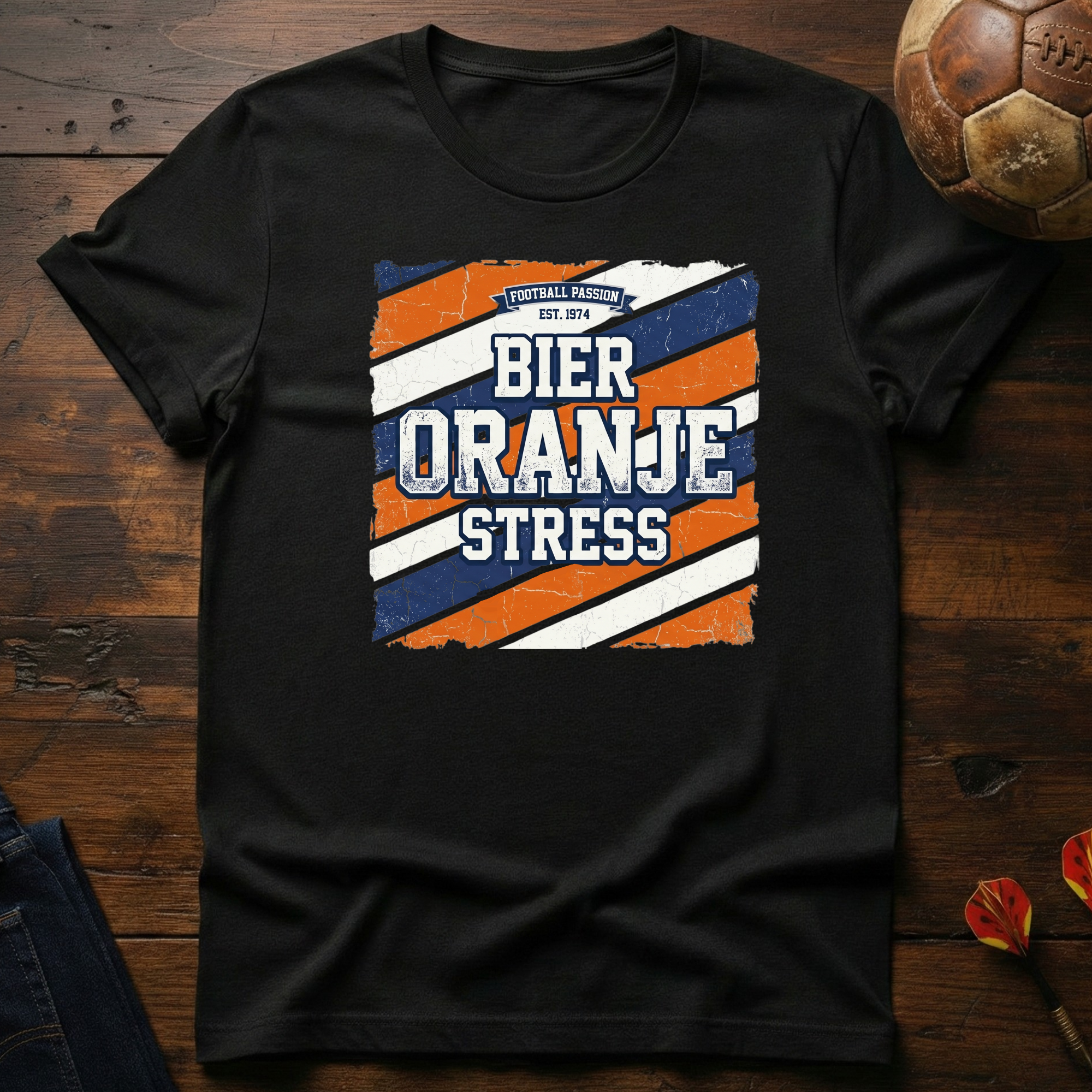 Bier Oranje & Stress T-Shirt
