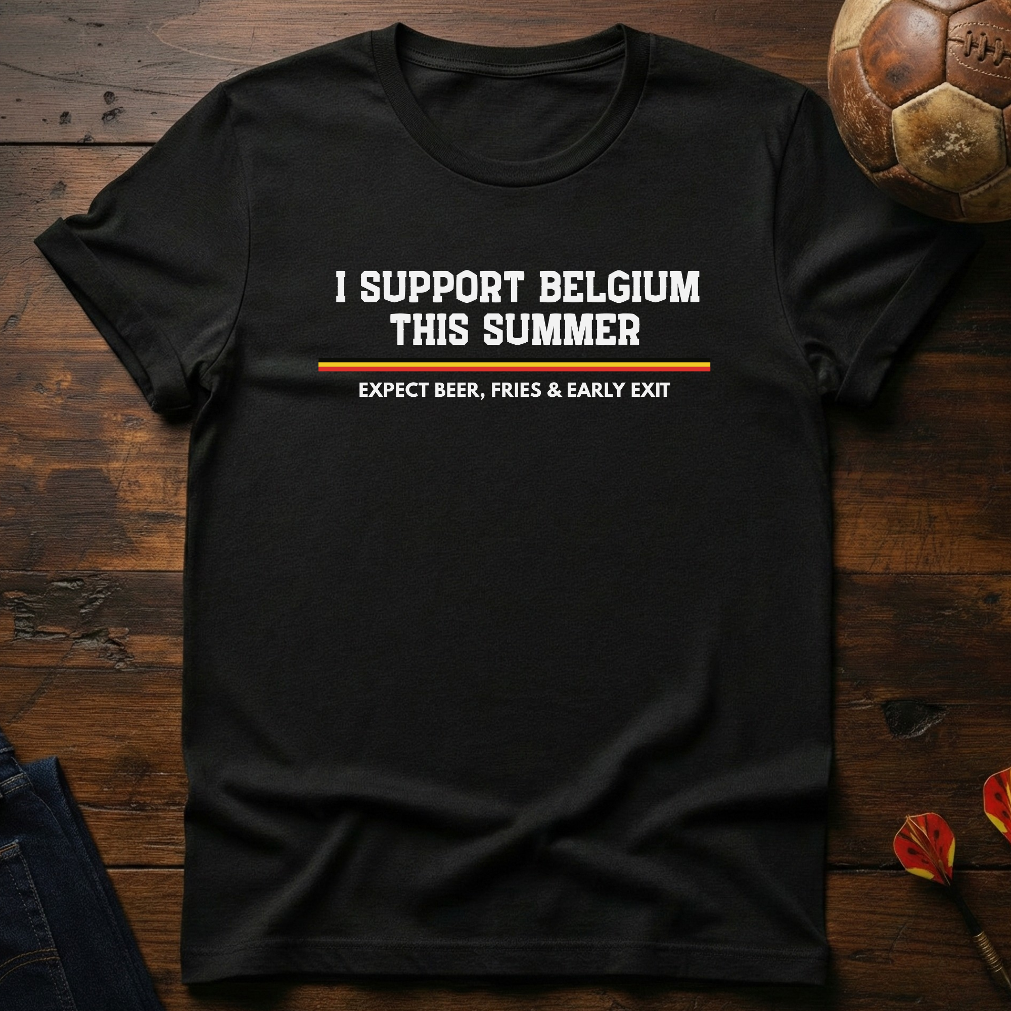 I Support Belgium T-Shirt
