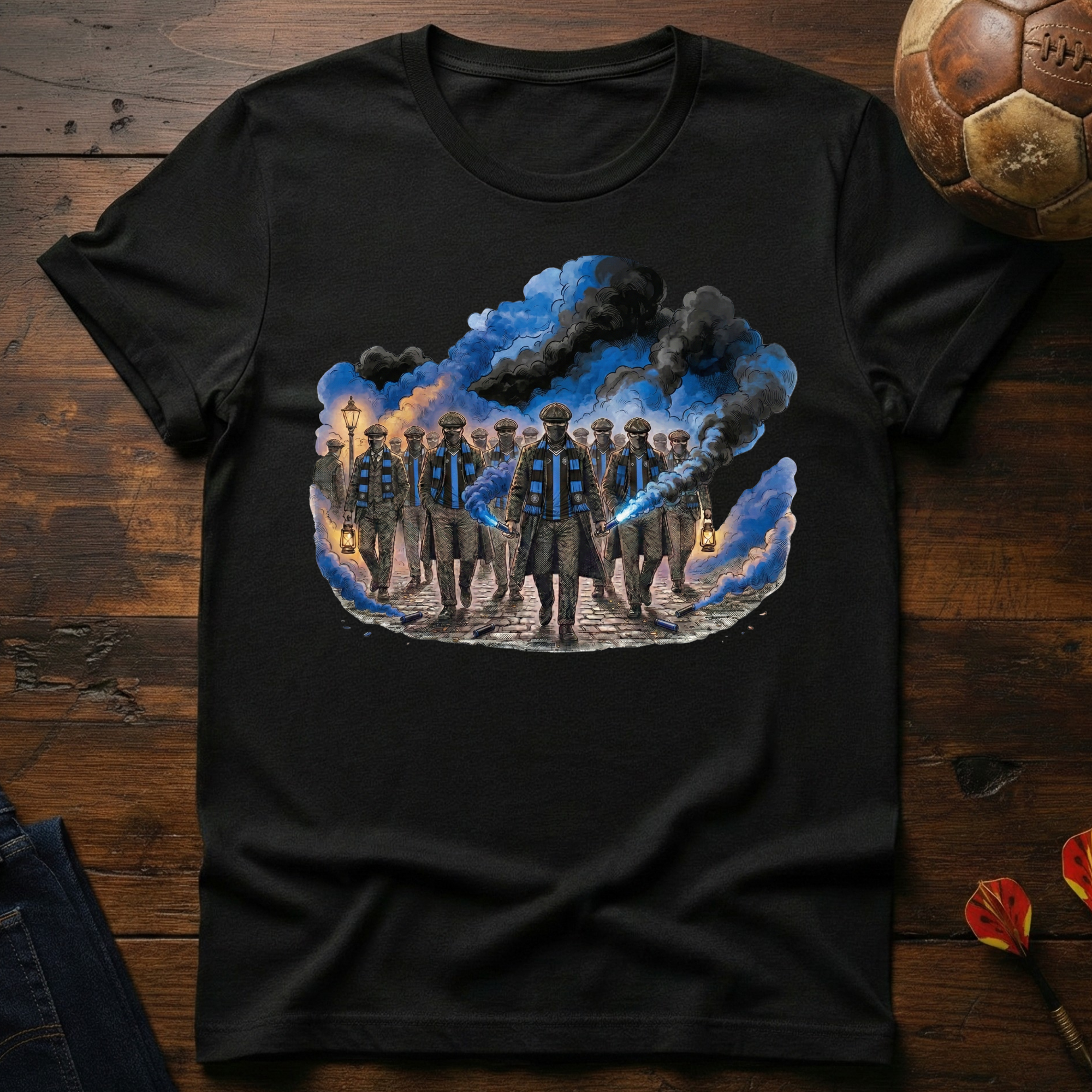 Ultras Graphic - Black/Blue T-Shirt