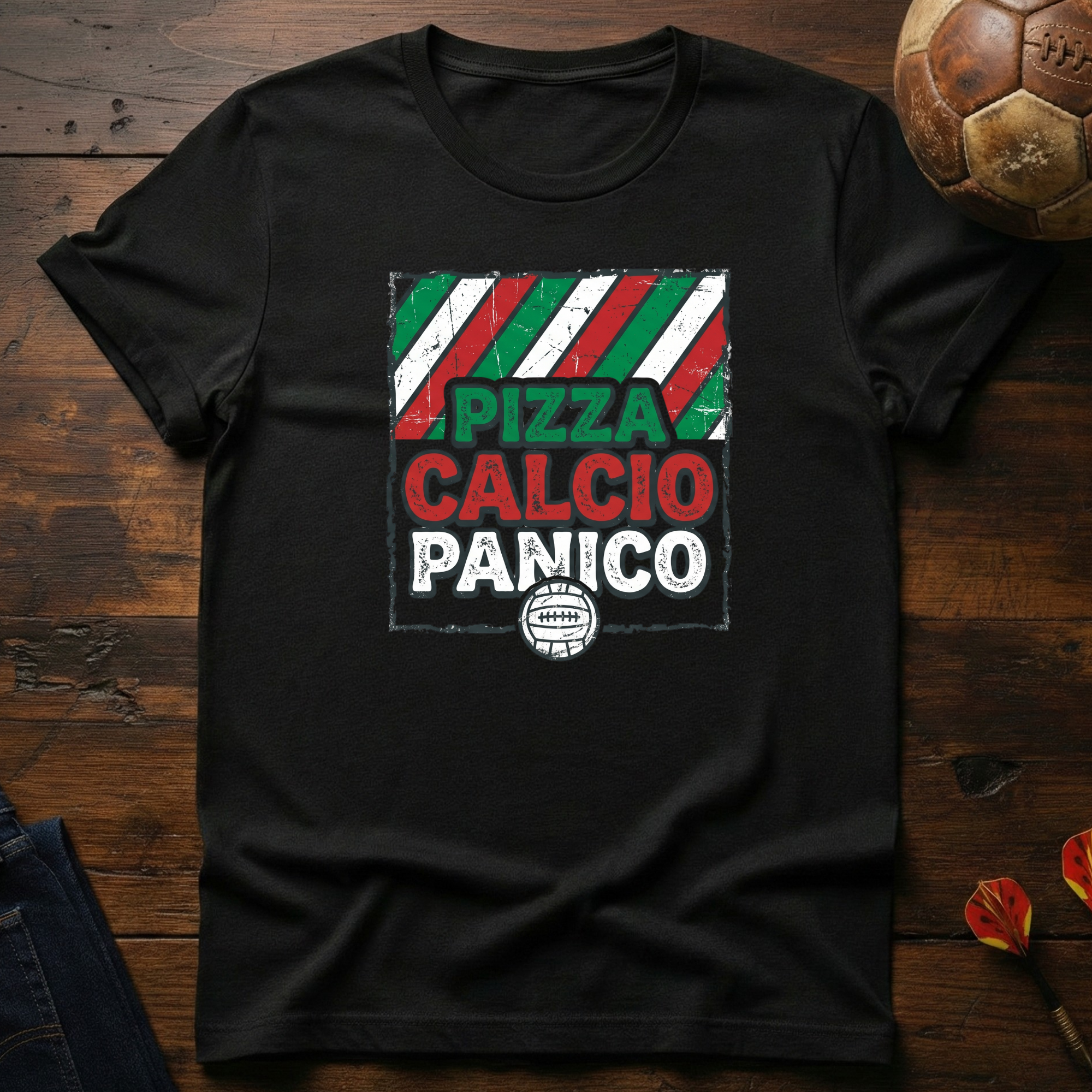 Pizza Calcio Panico T-Shirt