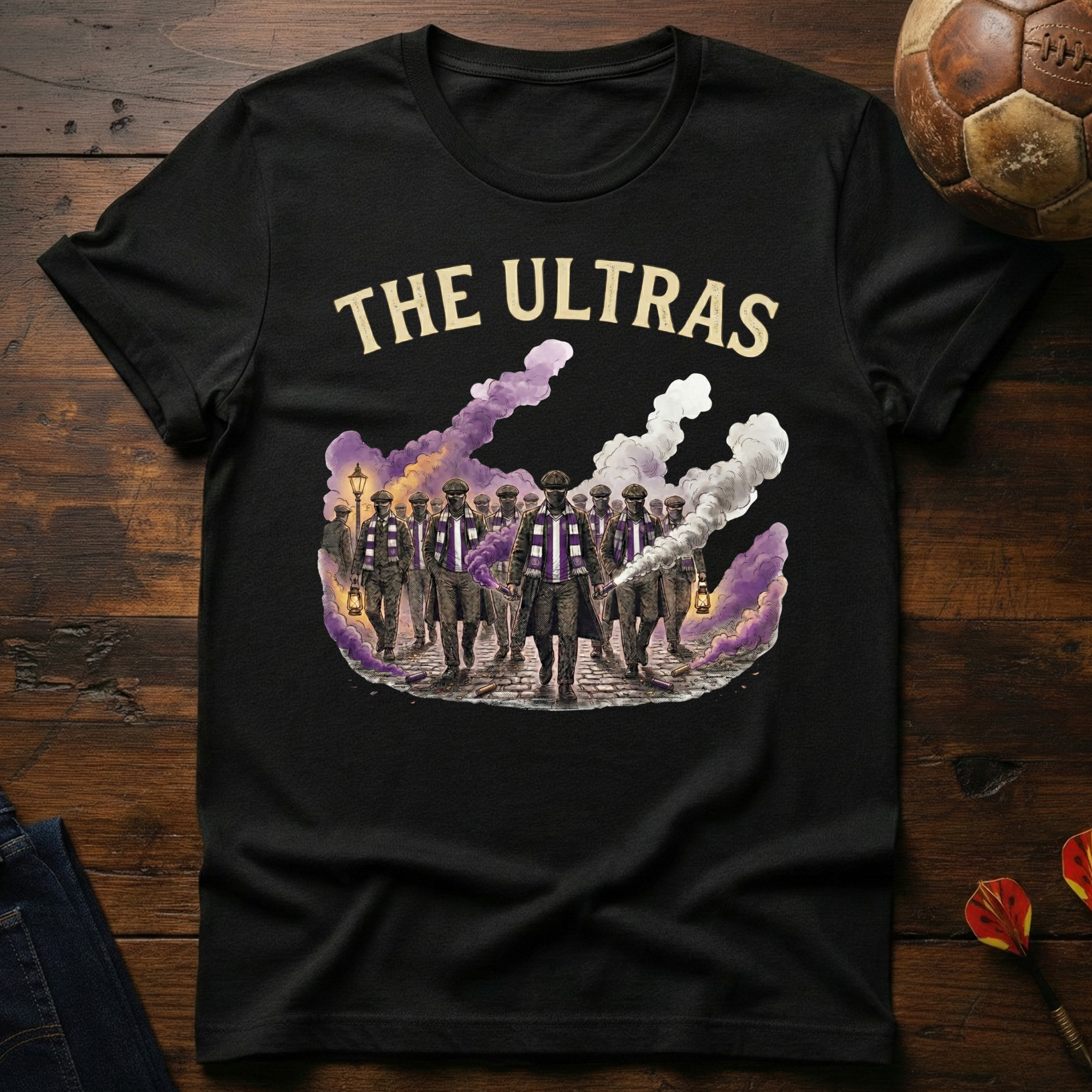 The Ultras - Purple/White T-Shirt