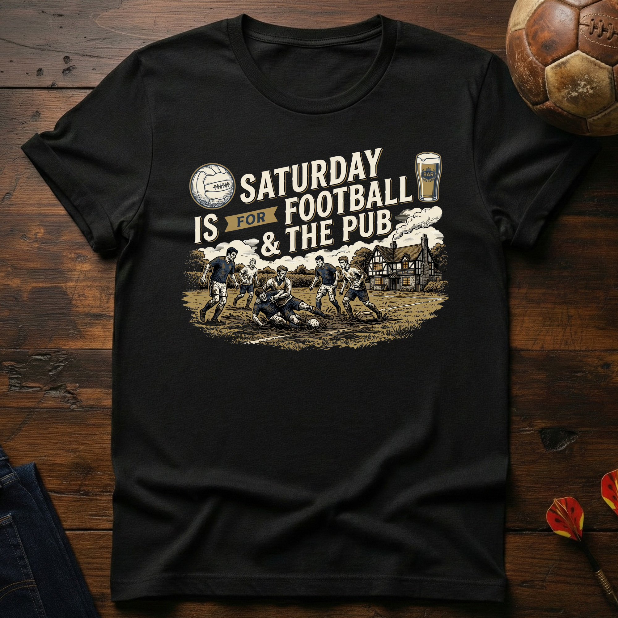 Saturday Football & Pub T-Shirt