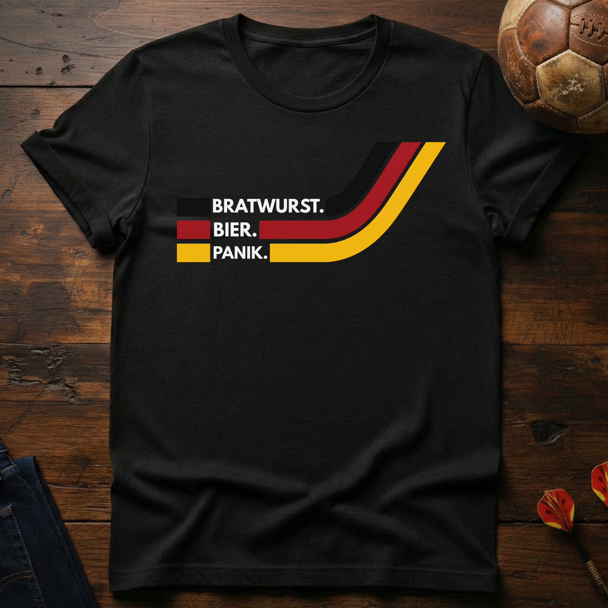 Bratwurst, Bier & Panik T-Shirt