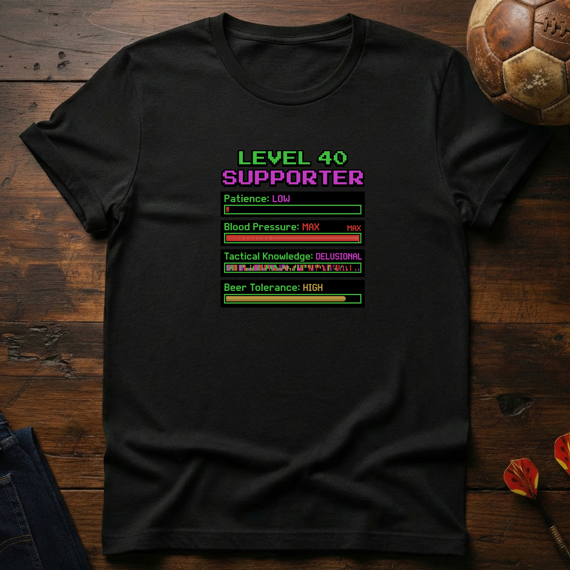 Lvl 40 Supporter T-Shirt