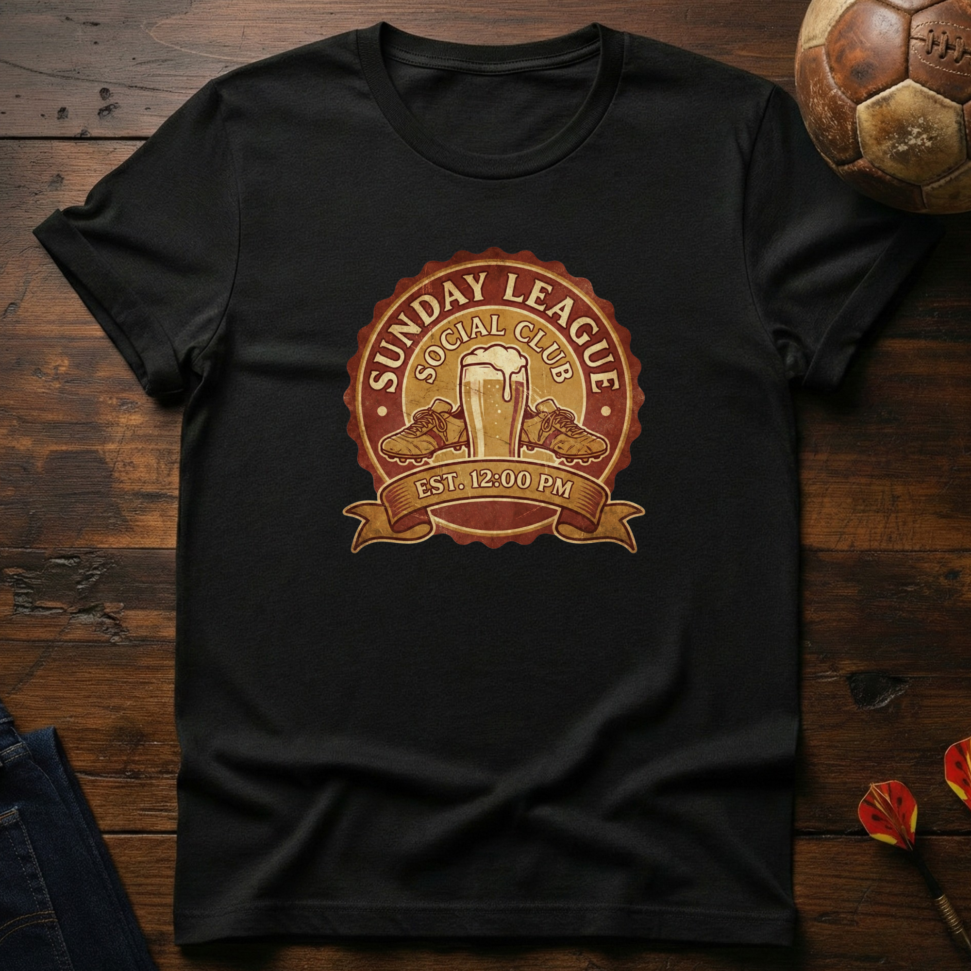 Social Club Sunday League T-Shirt