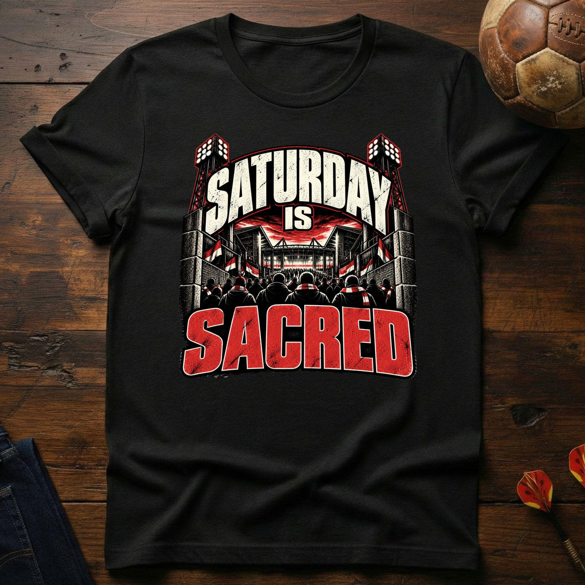 Sacred Saturday Red T-Shirt