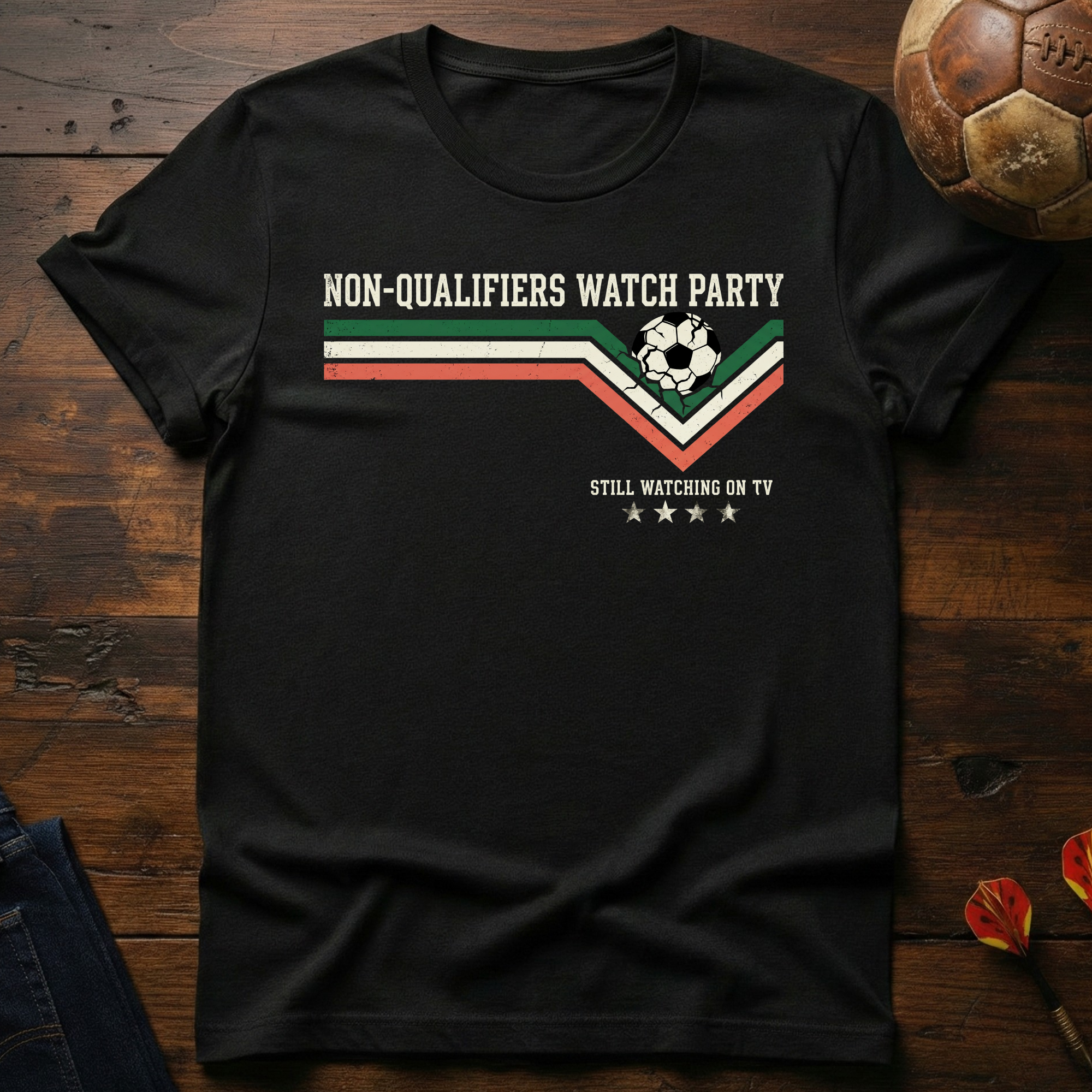 Non-Qualifiers Watch Party T-Shirt