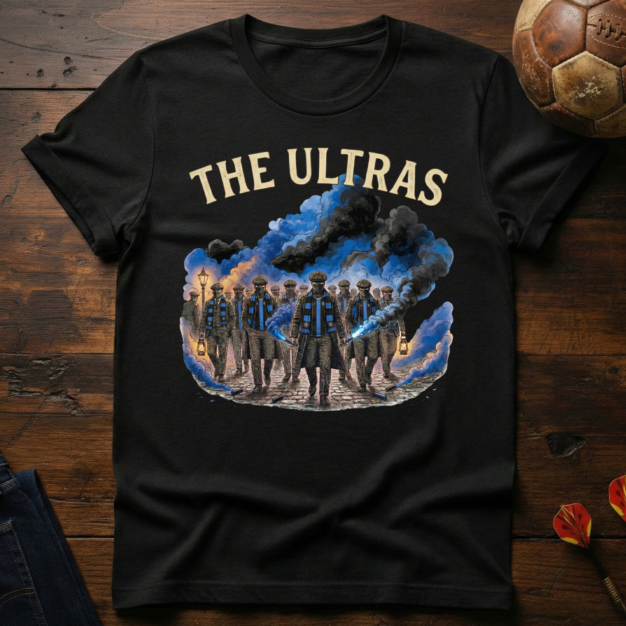 The Ultras Blue/Black T-Shirt
