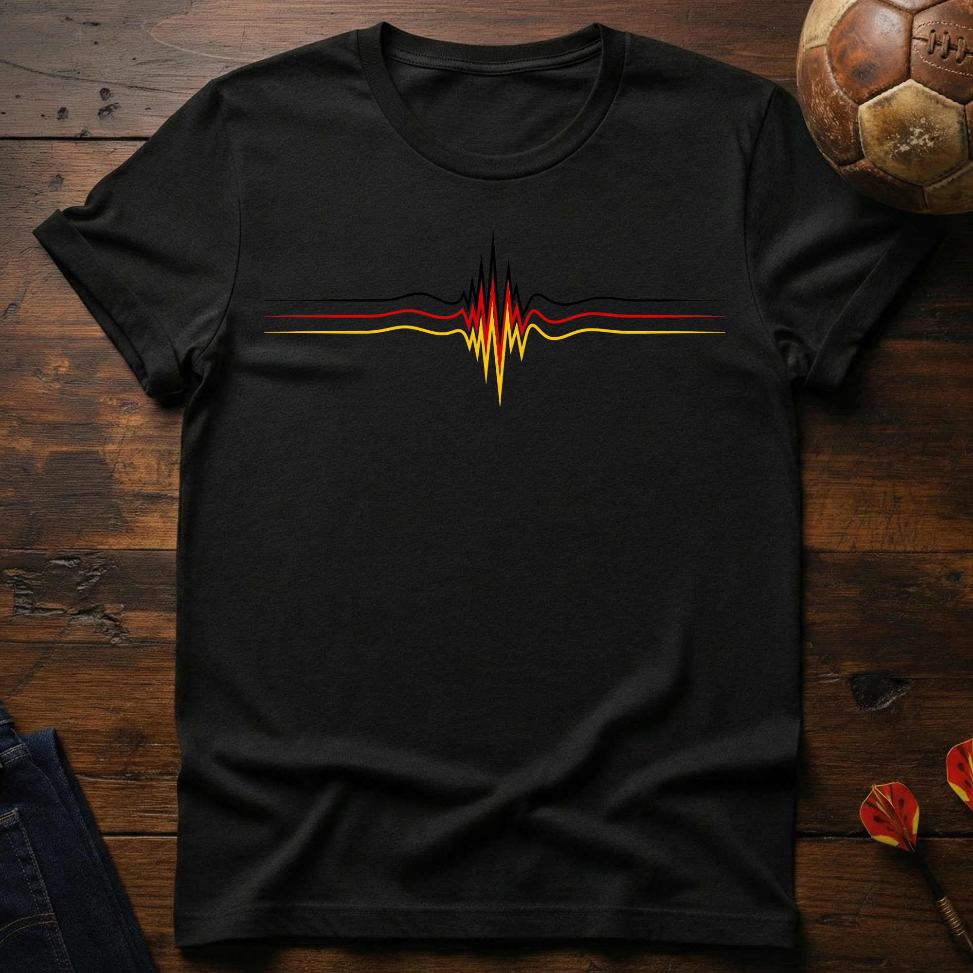 German Cup Heartbeat T-Shirt