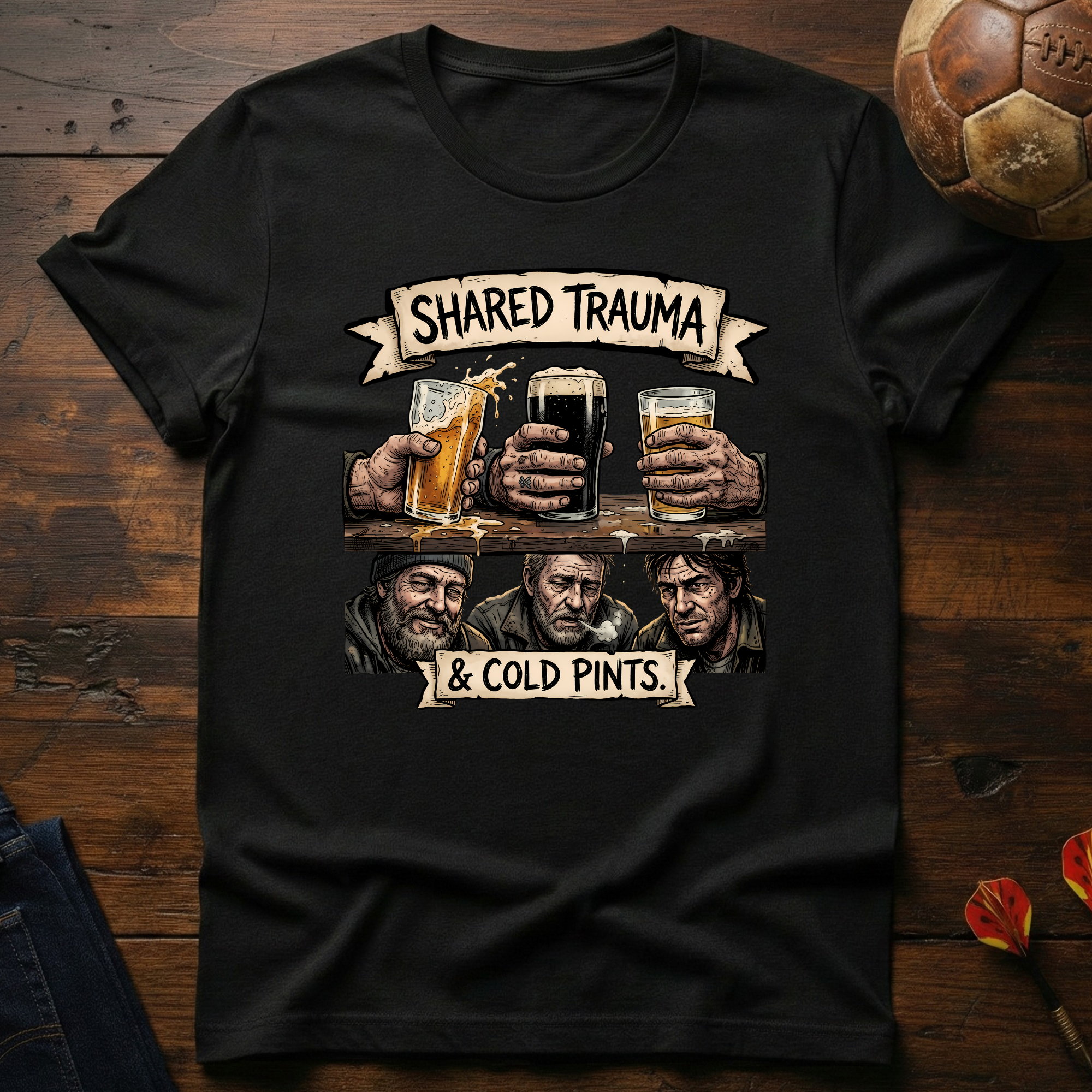 Shared Trauma & Cold Pints T-Shirt