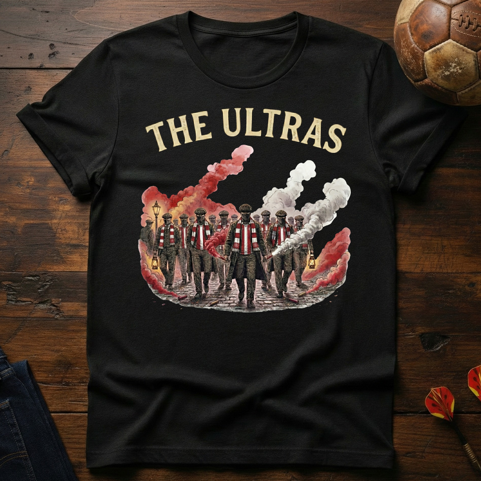 The Ultras - Red/White T-Shirt