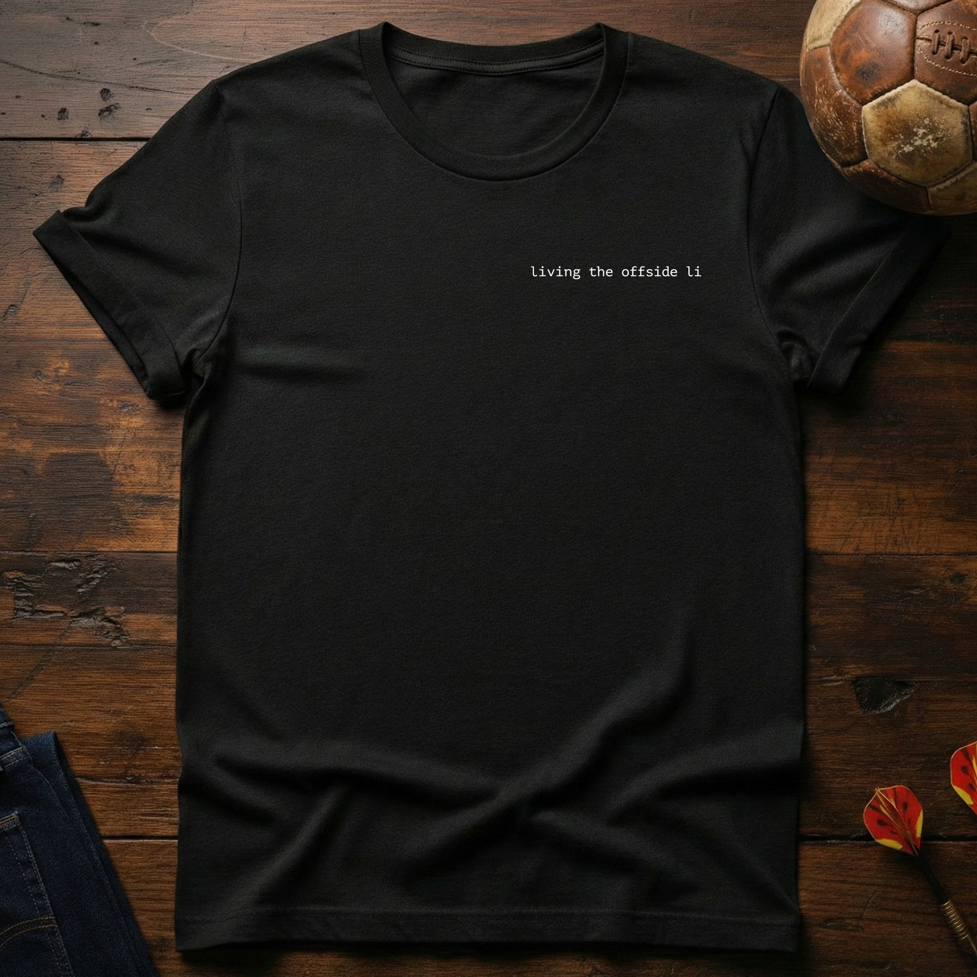 Living The Offside Life minimalistic T-Shirt