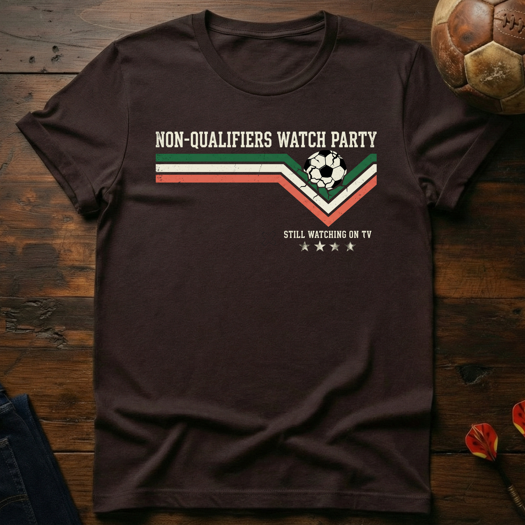 Non-Qualifiers Watch Party T-Shirt