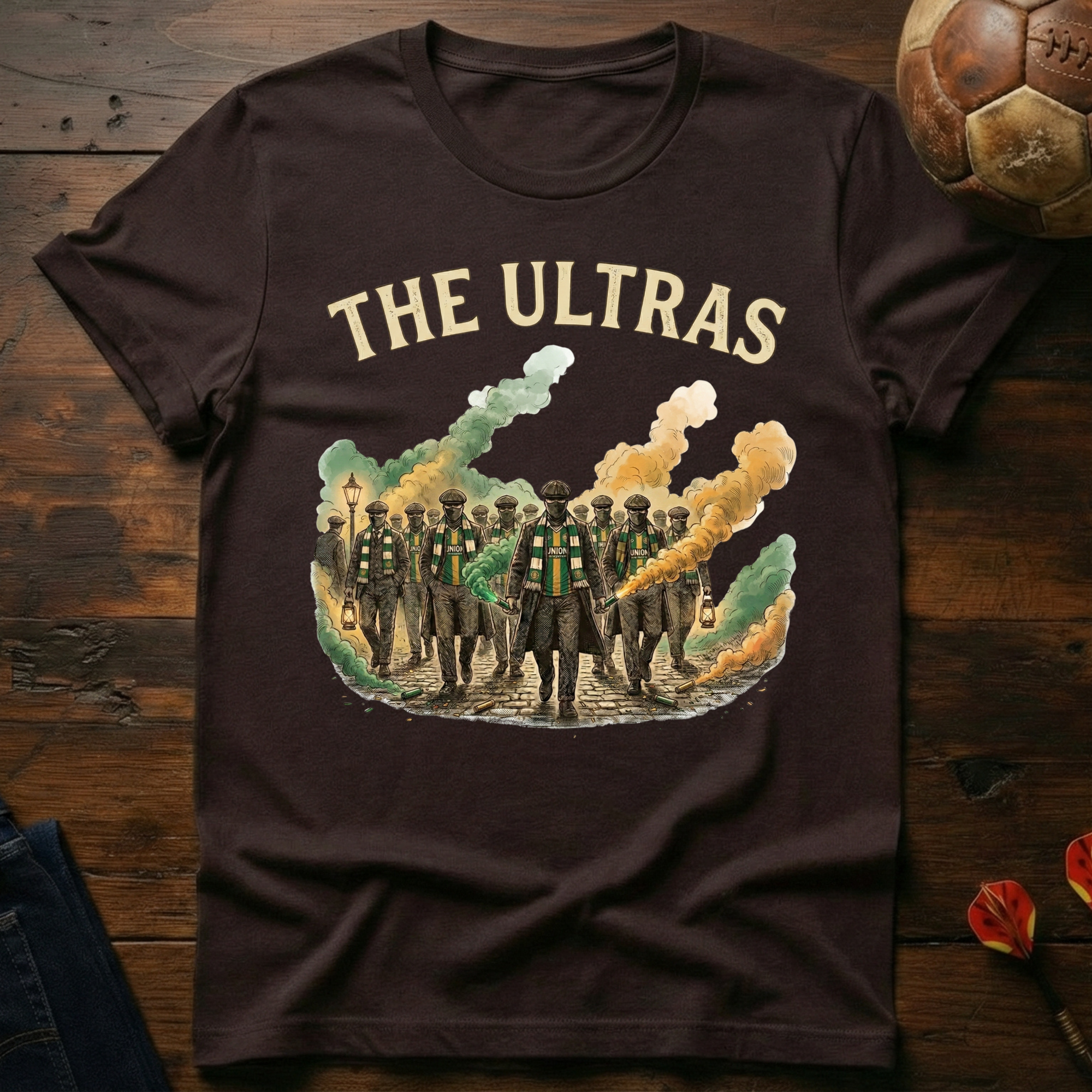 The Ultras - Yellow/Green T-Shirt