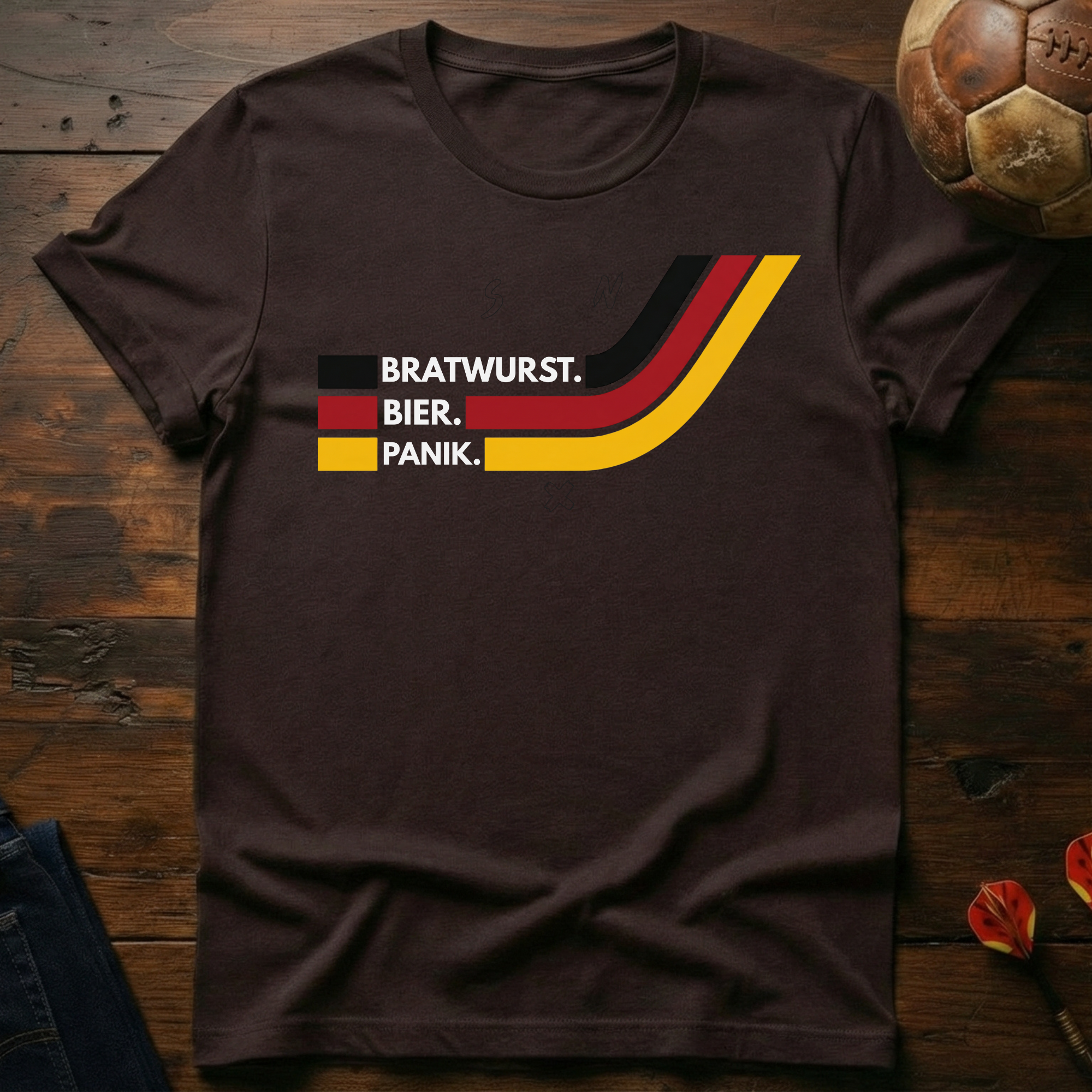 Bratwurst, Bier & Panik T-Shirt