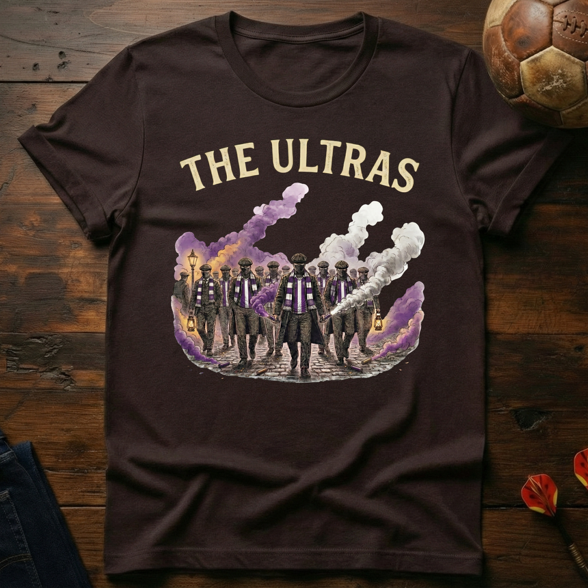 The Ultras - Purple/White T-Shirt