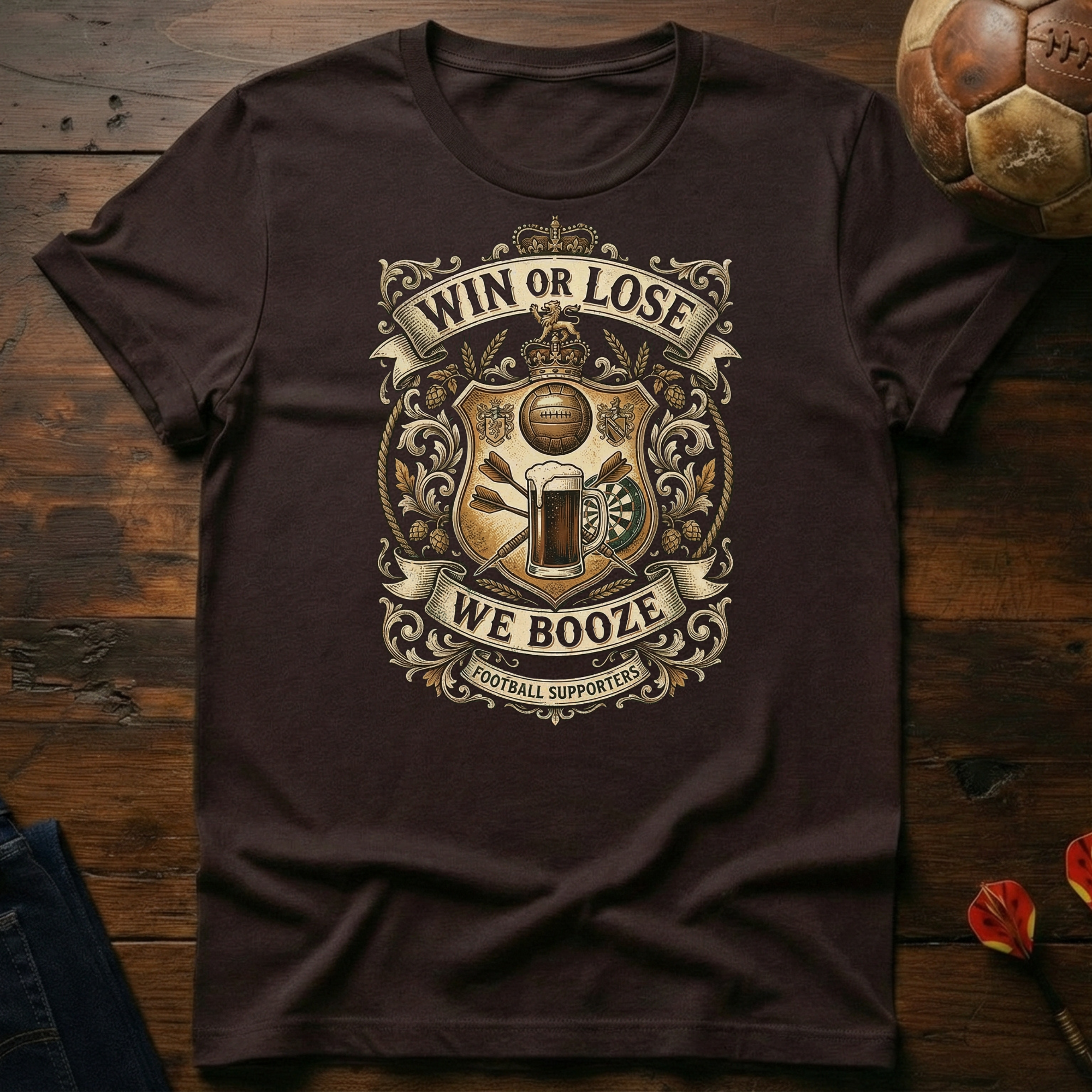 Win Or Lose We Booze T-Shirt