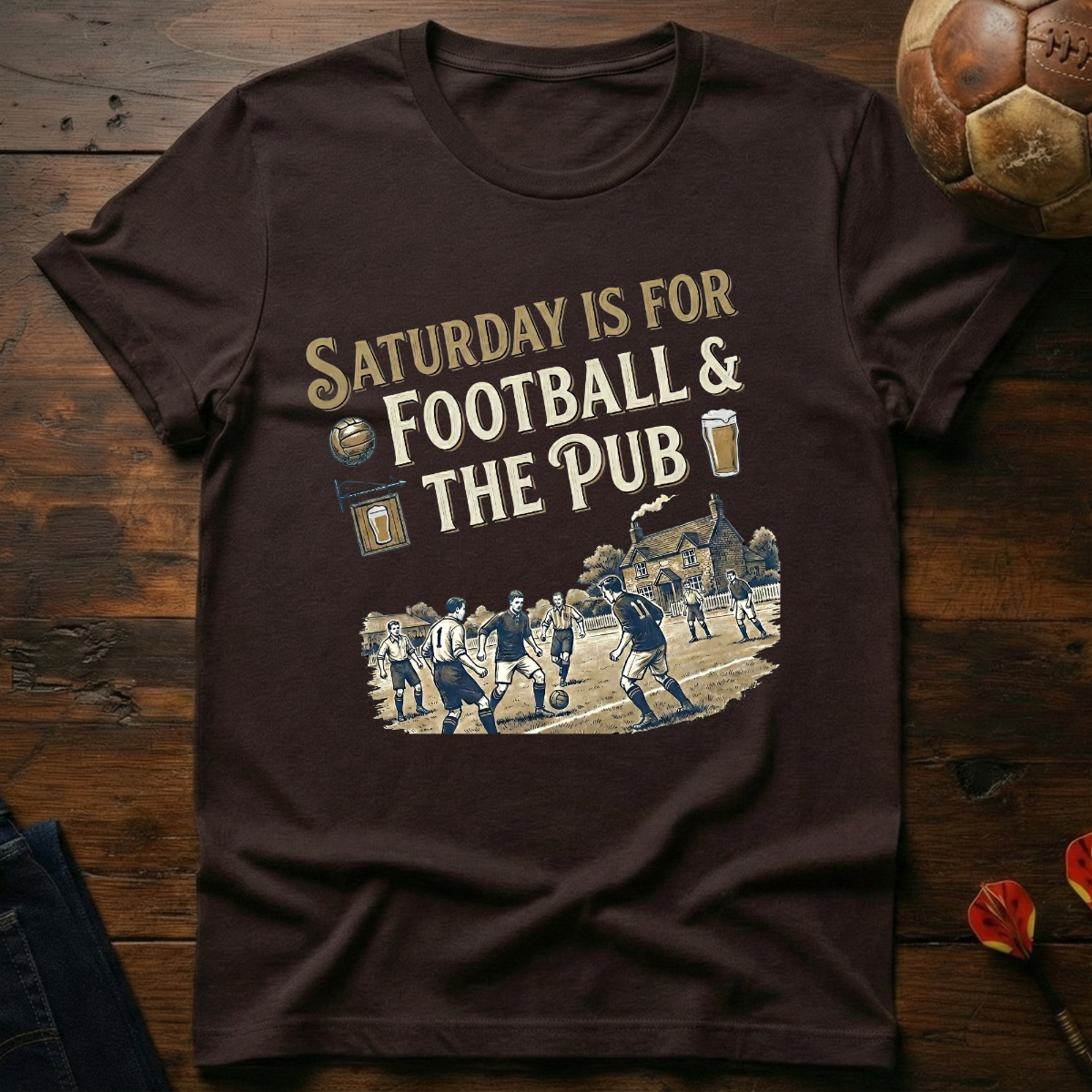 Saturday Is For Football & The Pub T-Shirt