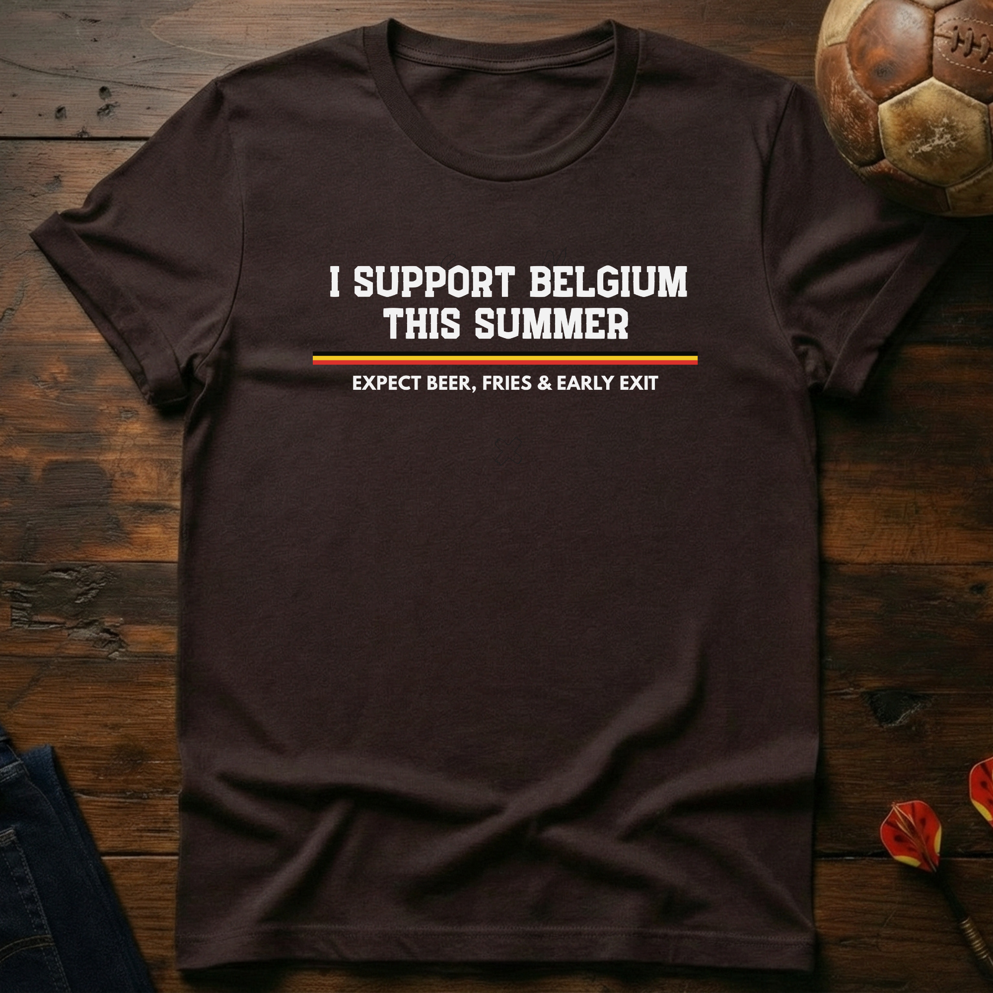 I Support Belgium T-Shirt