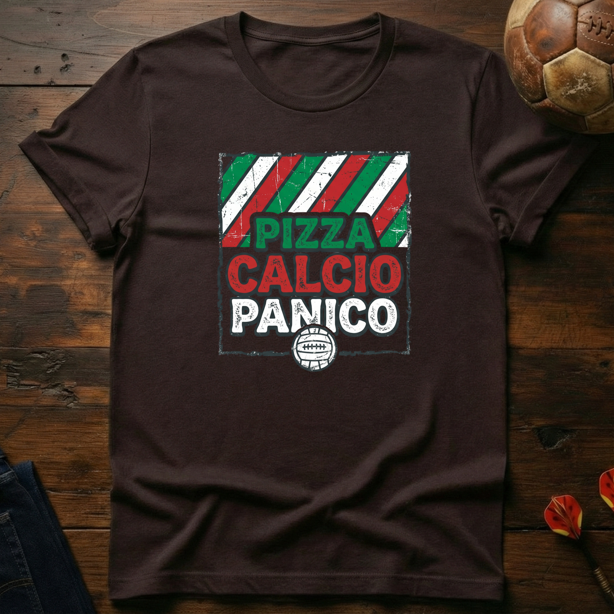 Pizza Calcio Panico T-Shirt