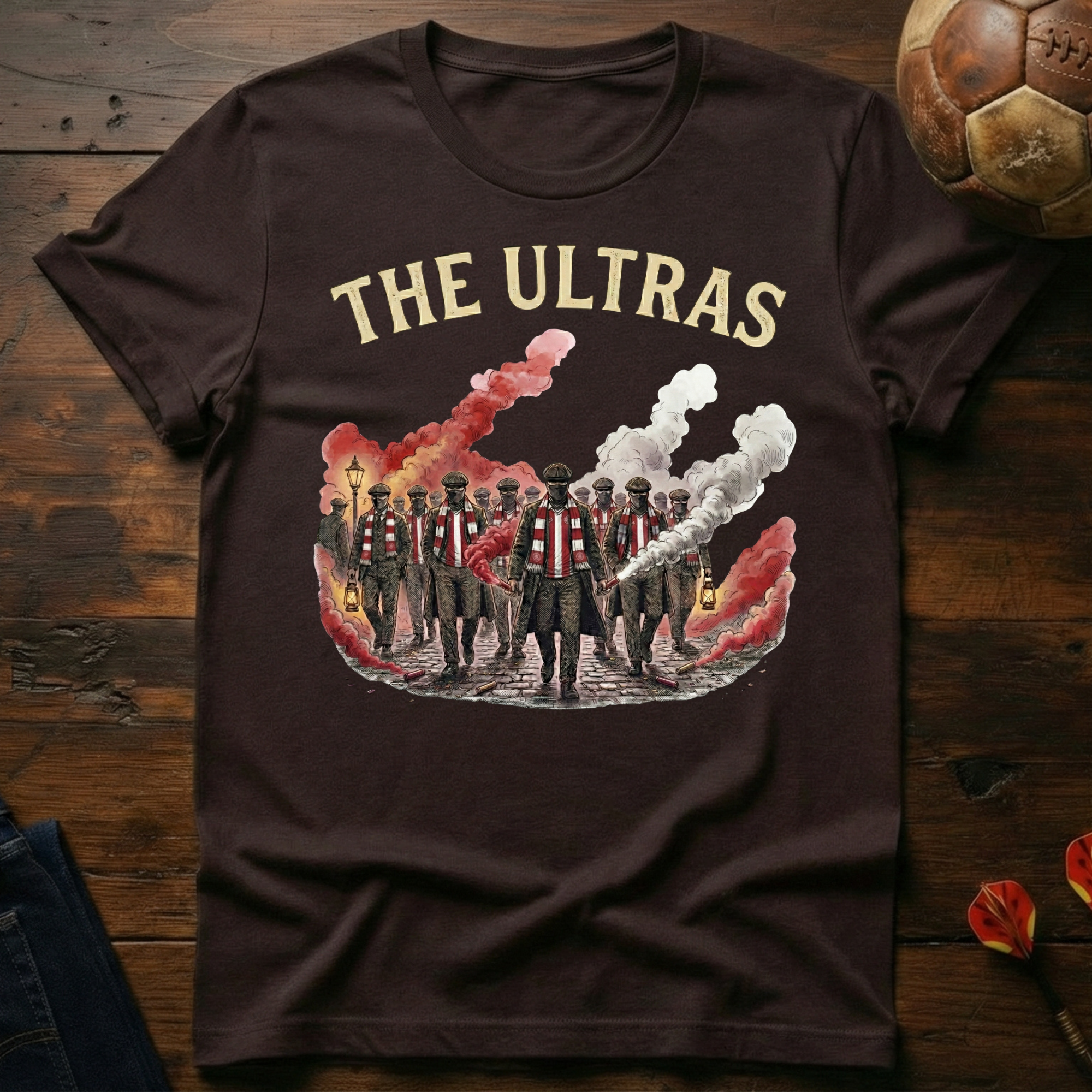 The Ultras - Red/White T-Shirt