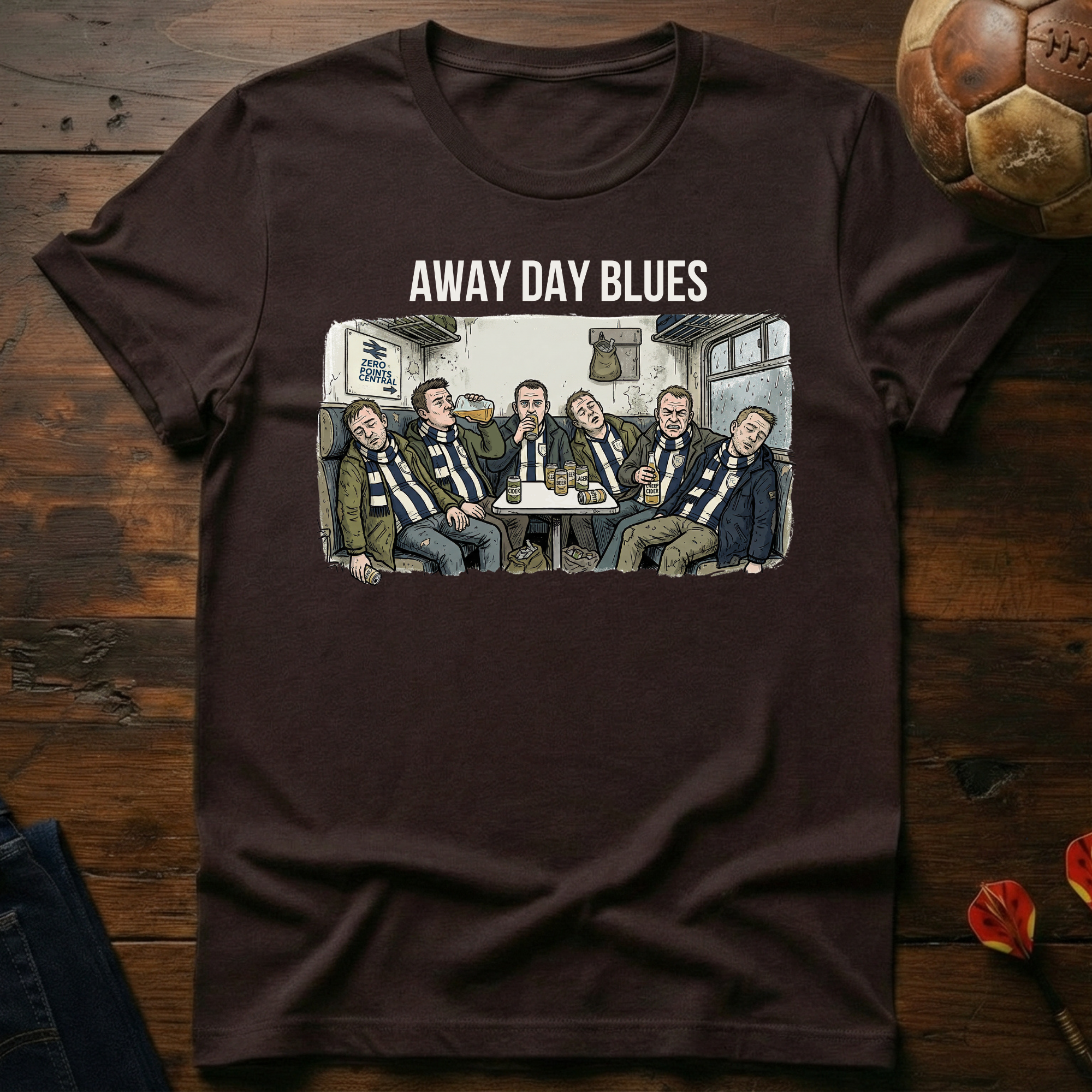 Away Day Blues T-Shirt