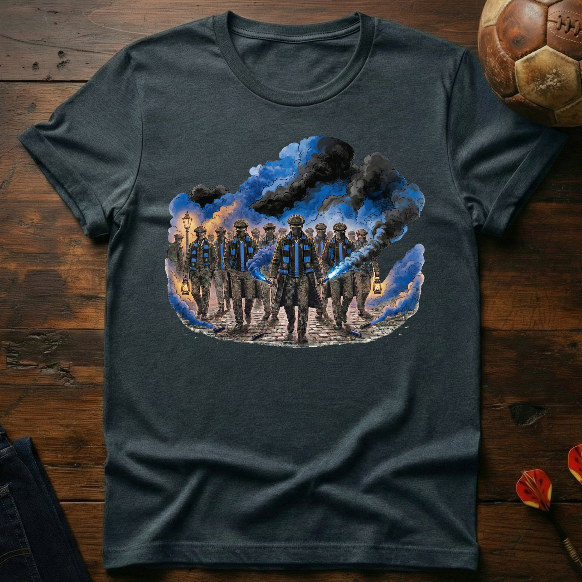 Ultras Graphic - Black/Blue T-Shirt