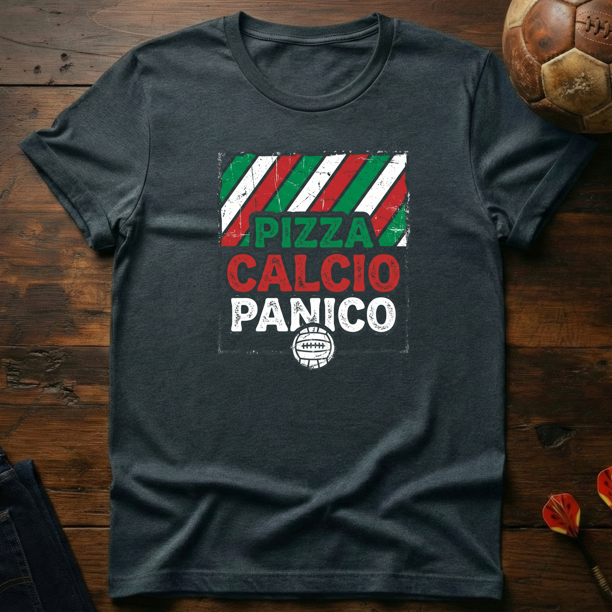 Pizza Calcio Panico T-Shirt