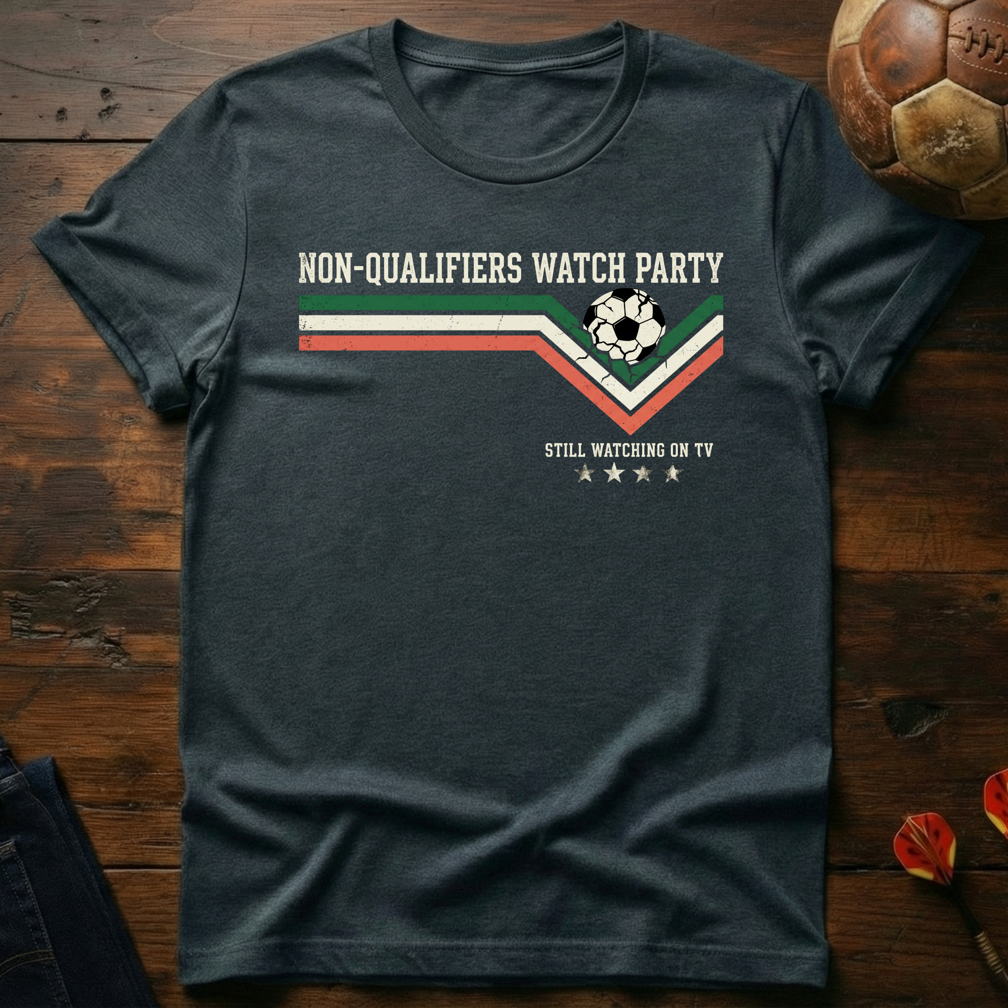Non-Qualifiers Watch Party T-Shirt