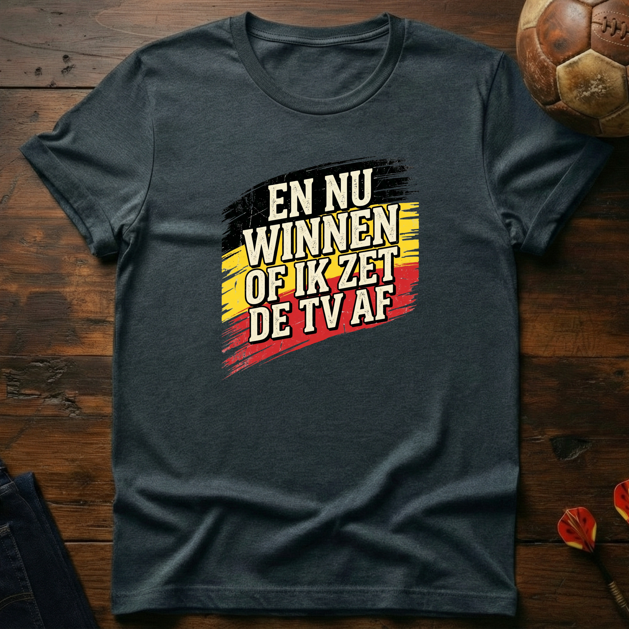 Winnen of tv af T-Shirt