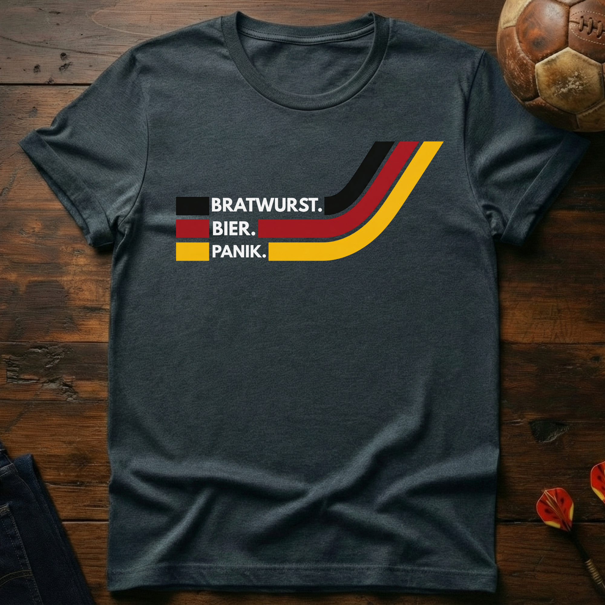 Bratwurst, Bier & Panik T-Shirt