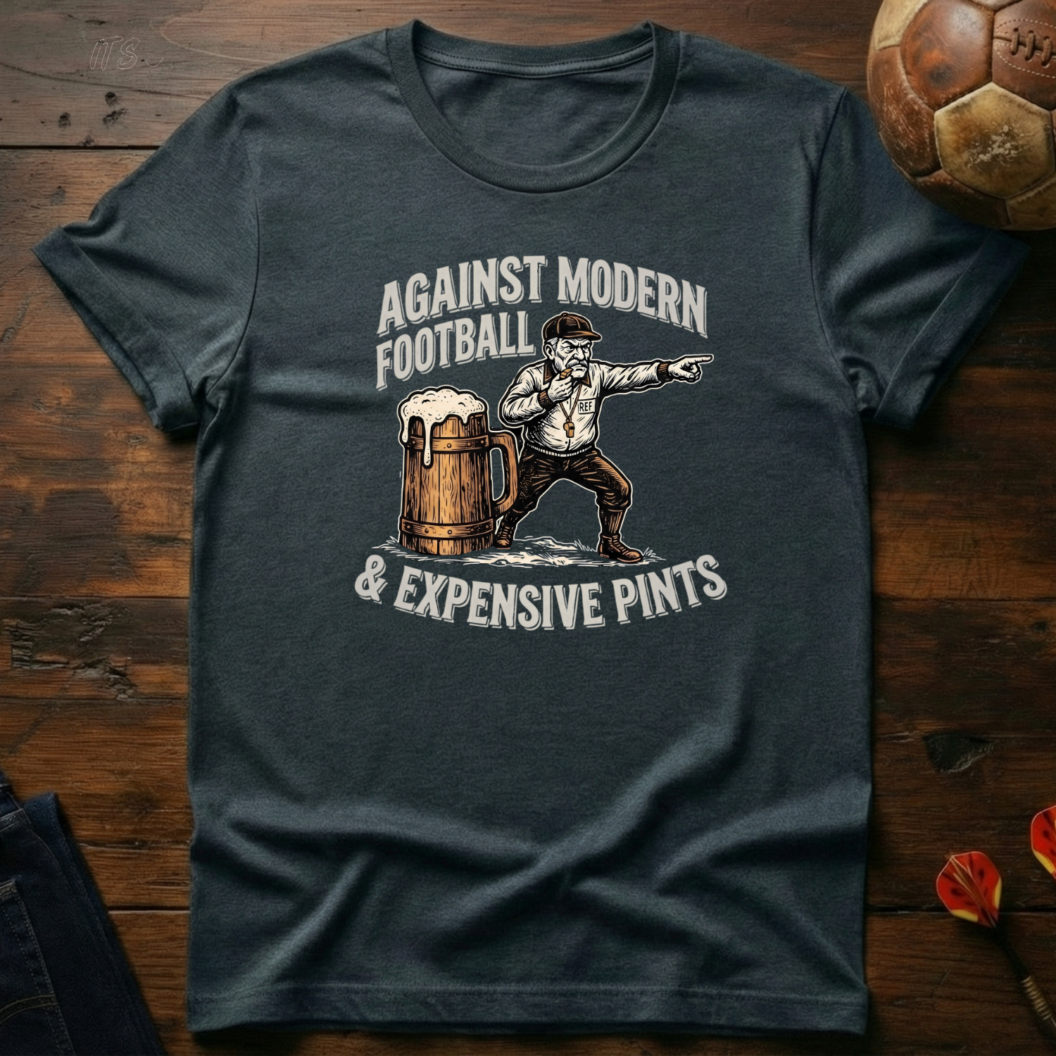 Against Modern Football & Pints T-Shirt