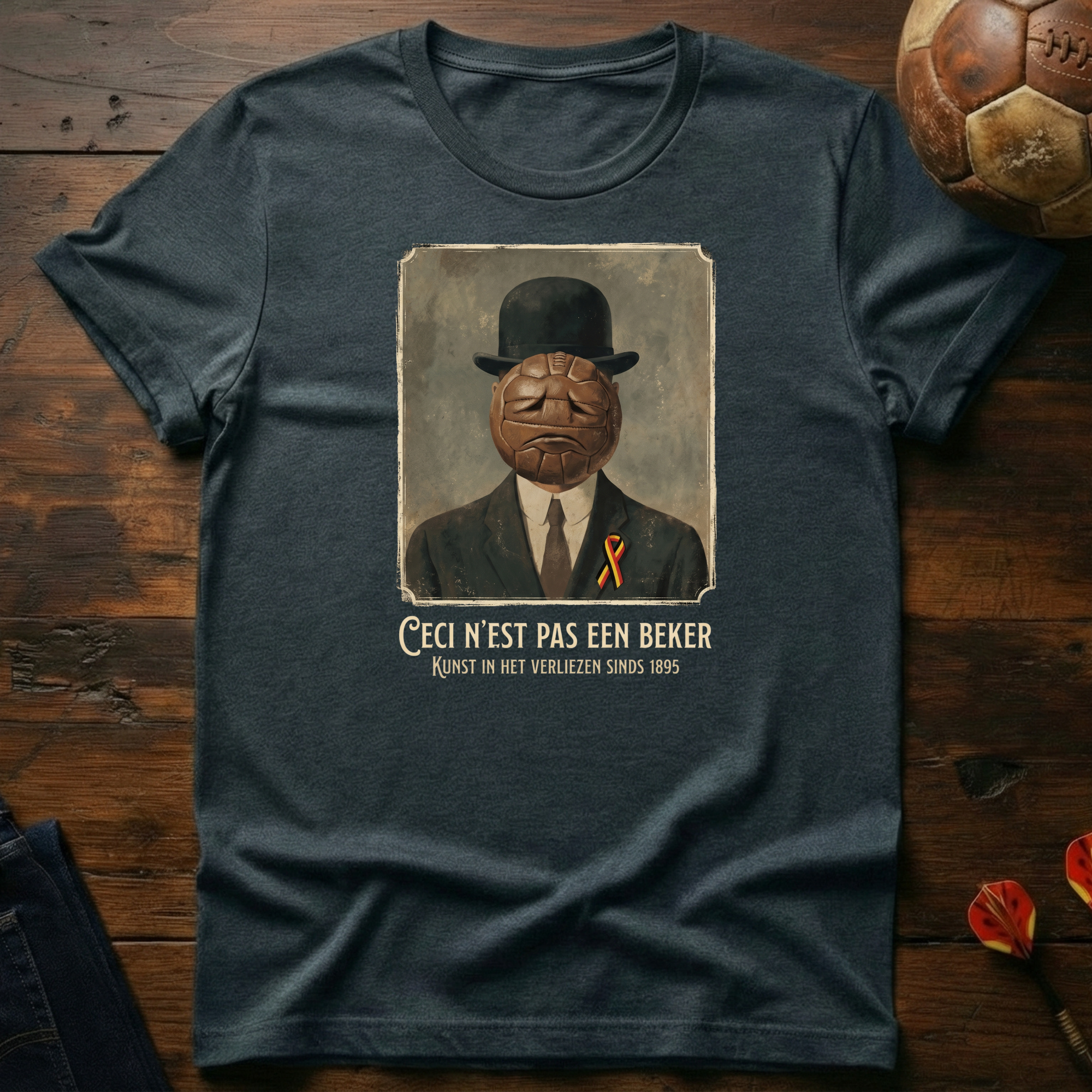 Ceci n'est Pas Een Beker T-Shirt