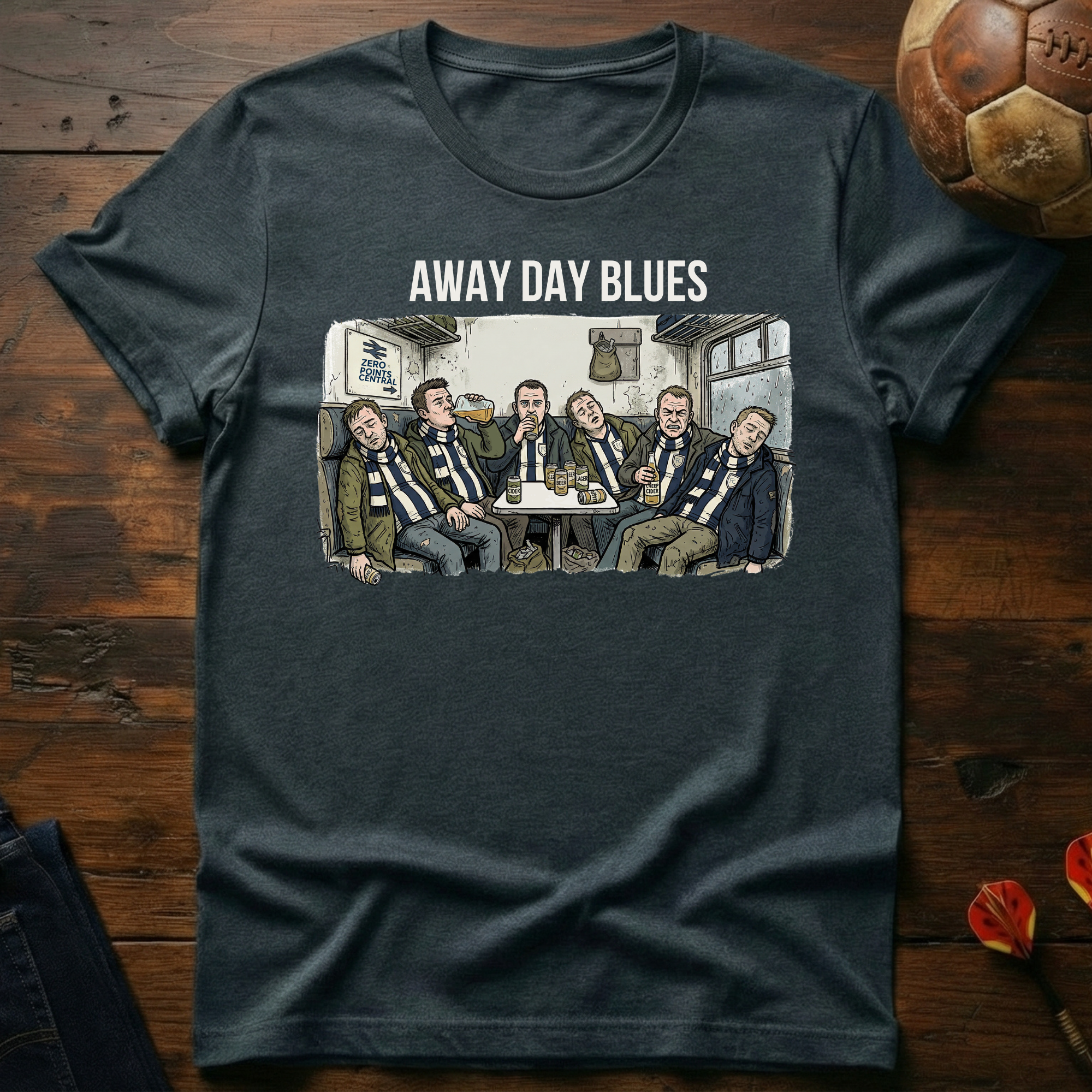 Away Day Blues T-Shirt