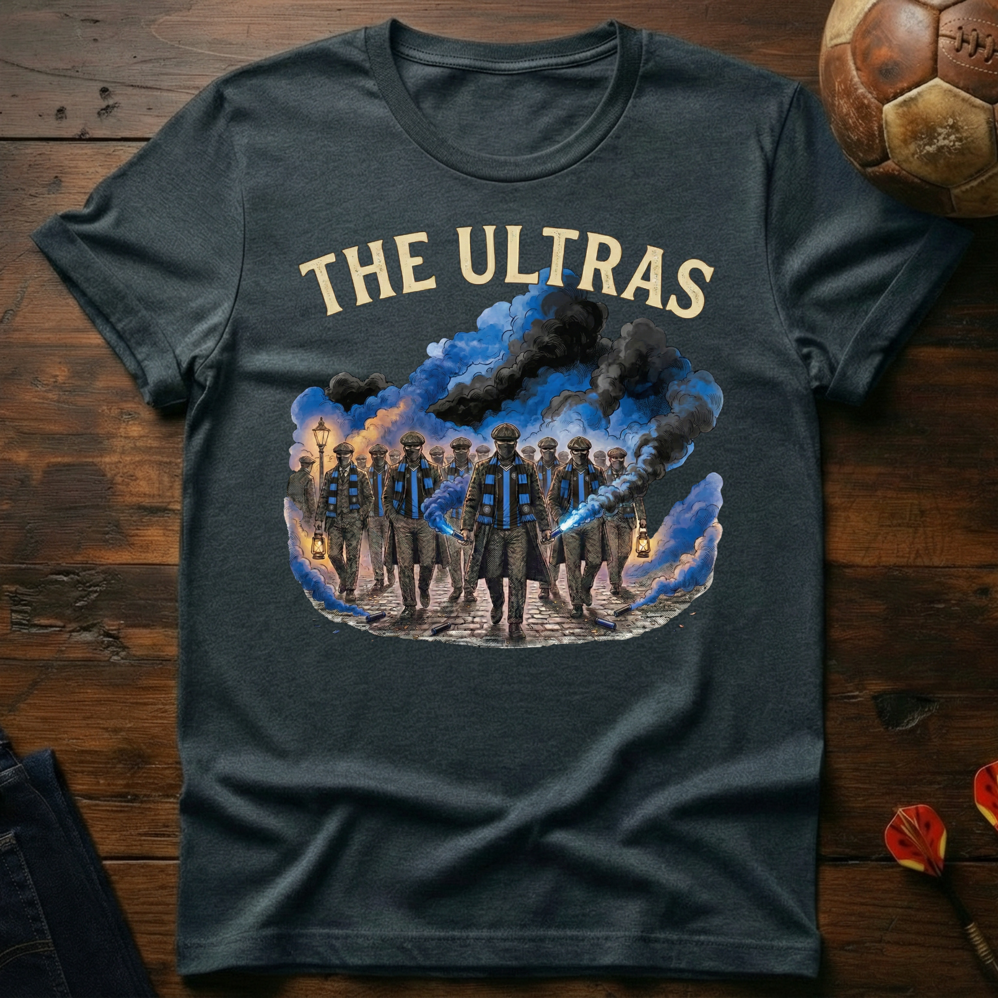 The Ultras Blue/Black T-Shirt