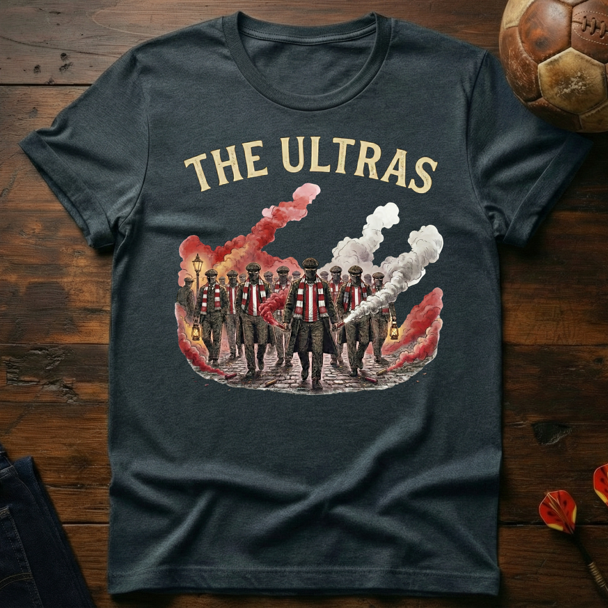 The Ultras - Red/White T-Shirt