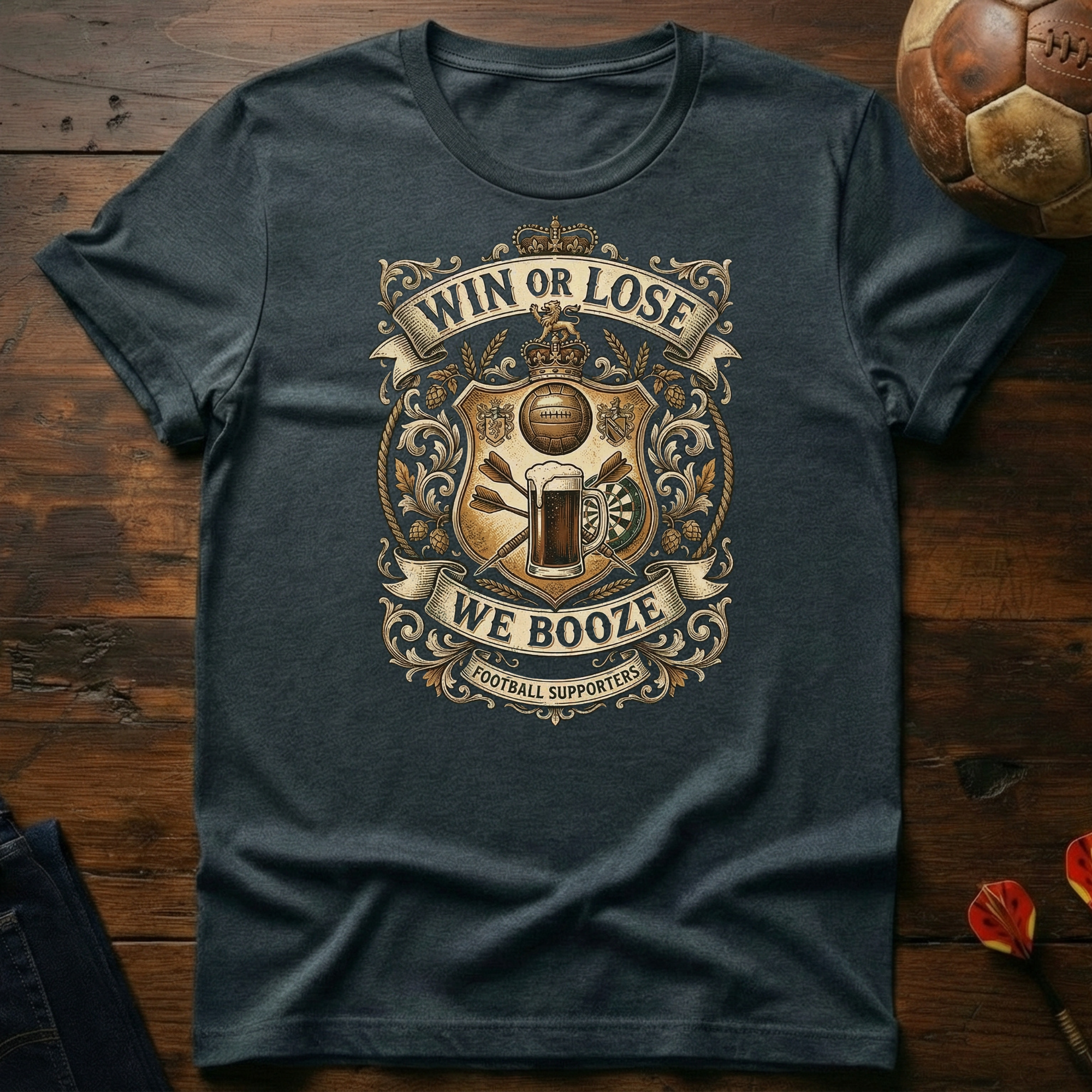 Win Or Lose We Booze T-Shirt