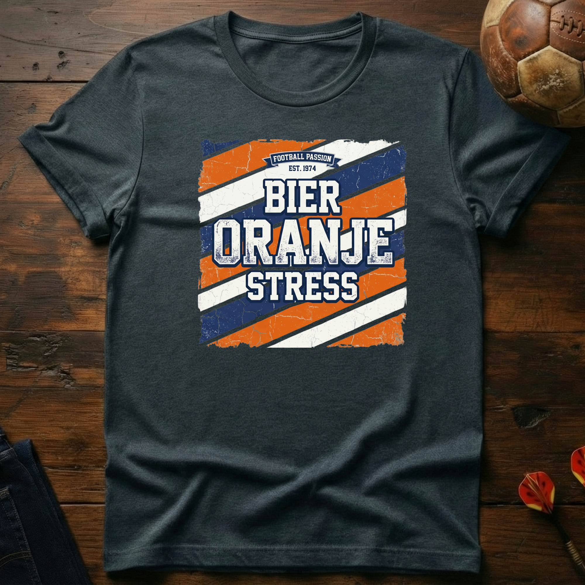 Bier Oranje & Stress T-Shirt