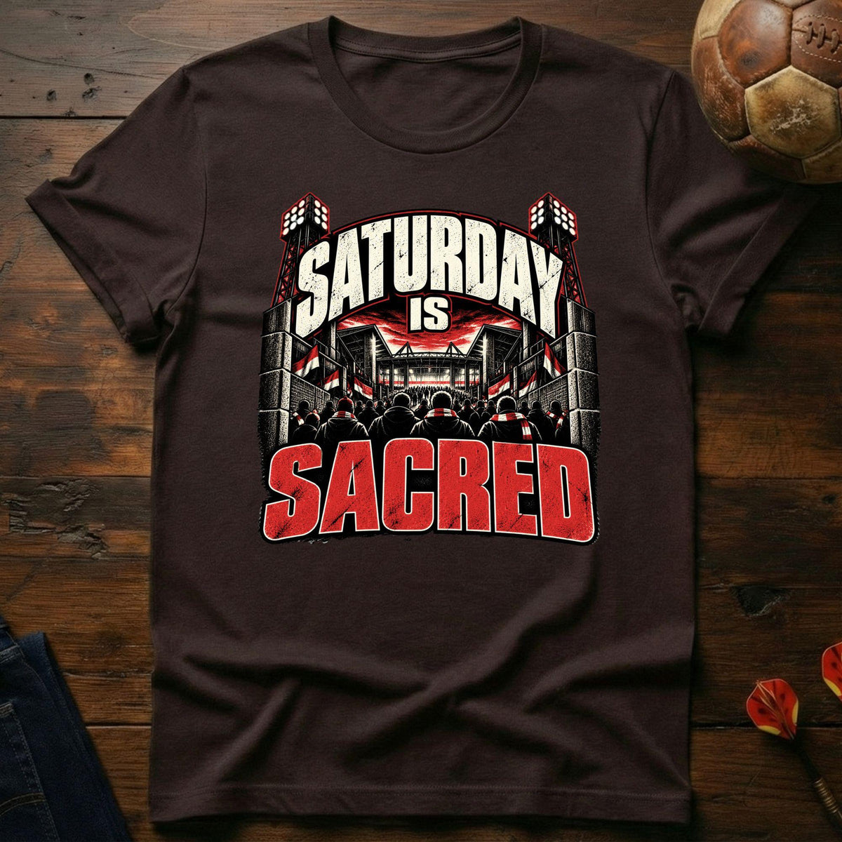 Sacred Saturday Red T-Shirt