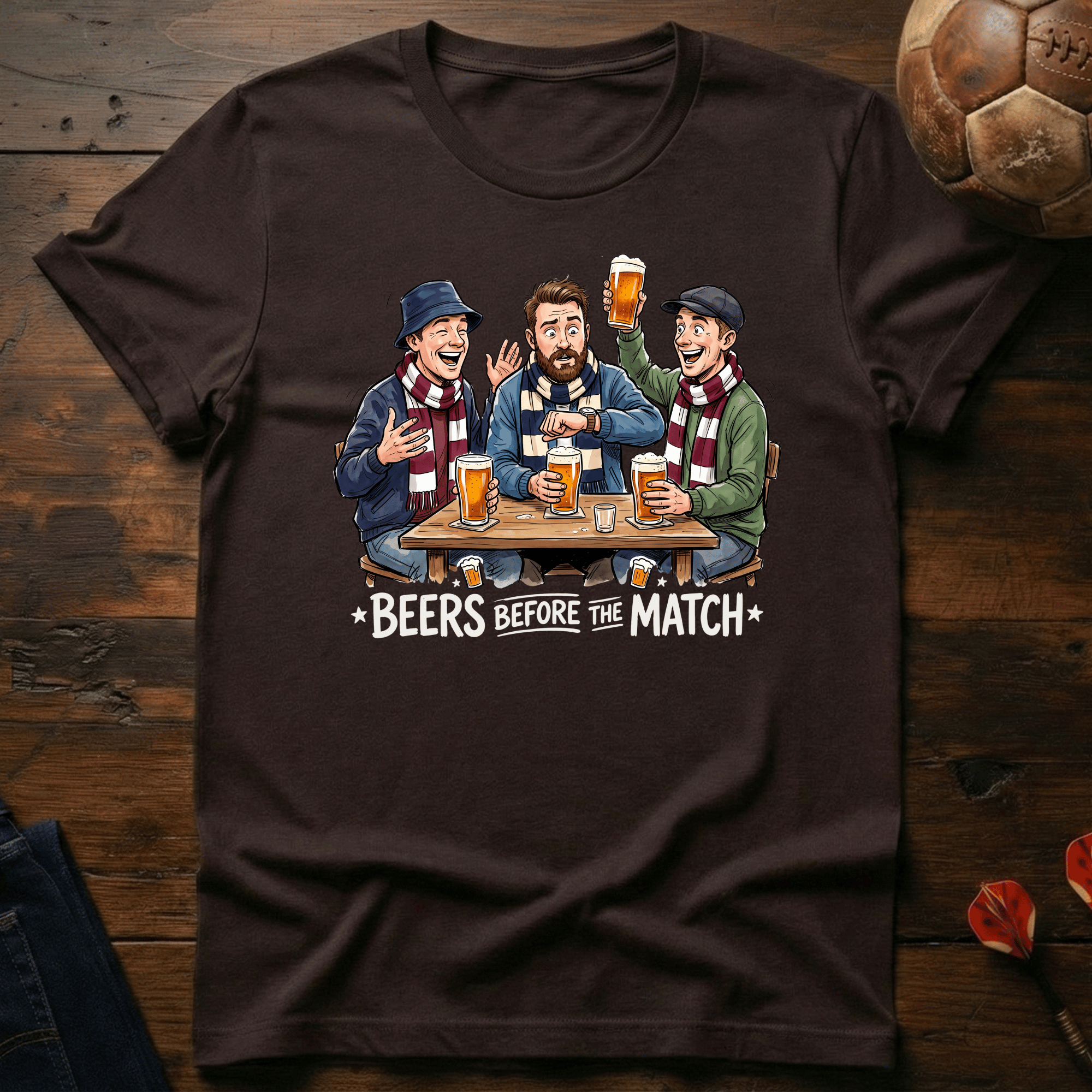 Beers Before The Match T-Shirt