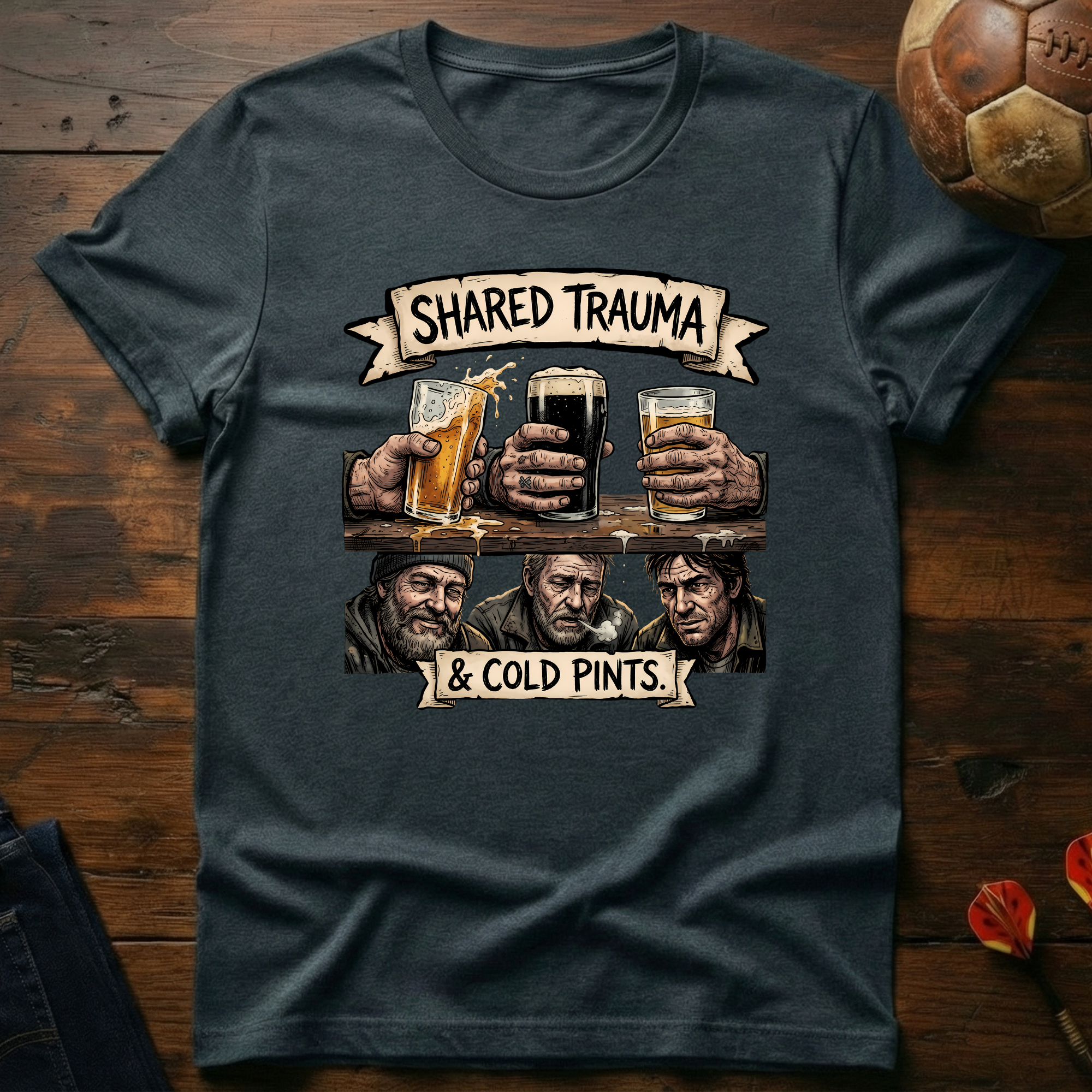 Shared Trauma & Cold Pints T-Shirt