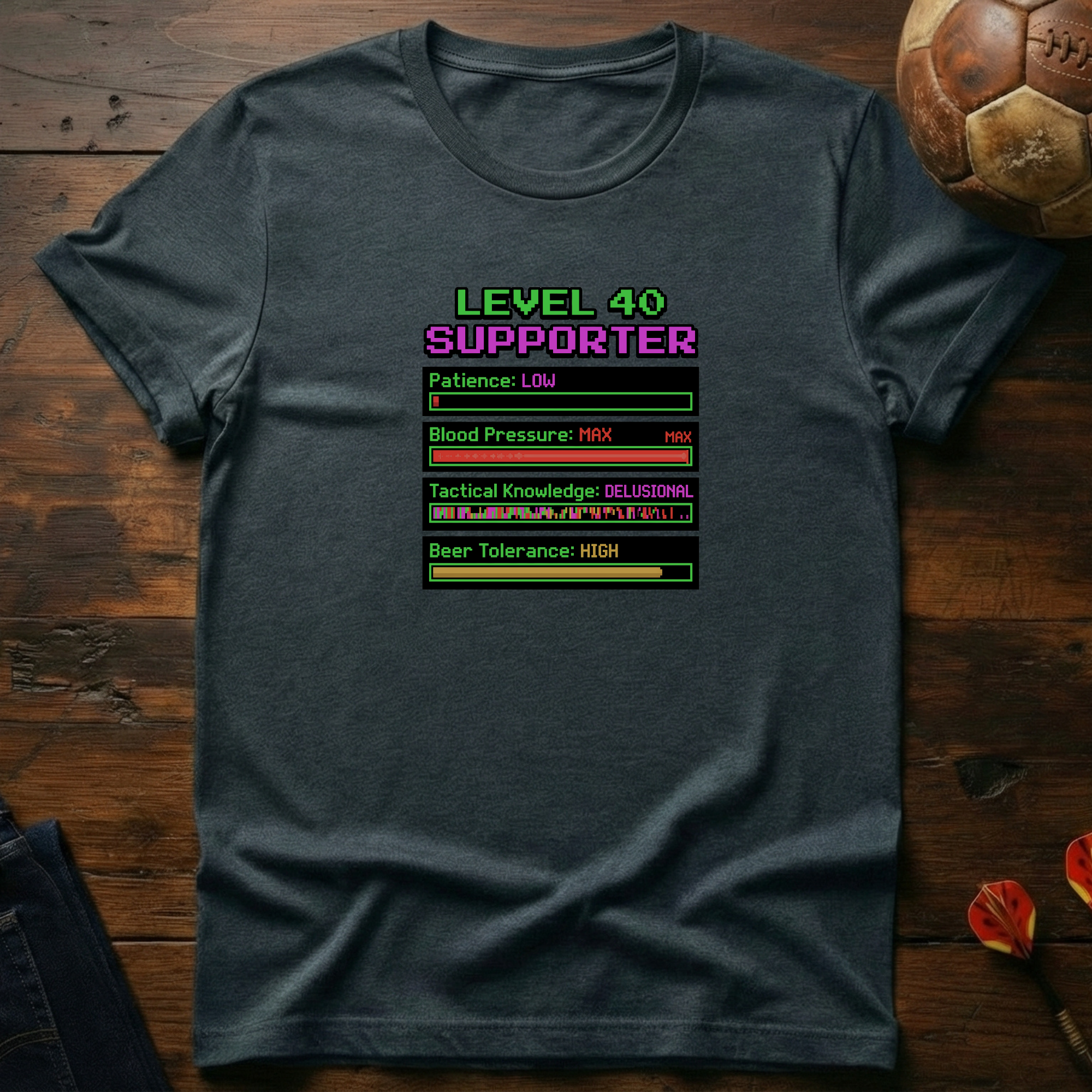 Lvl 40 Supporter T-Shirt