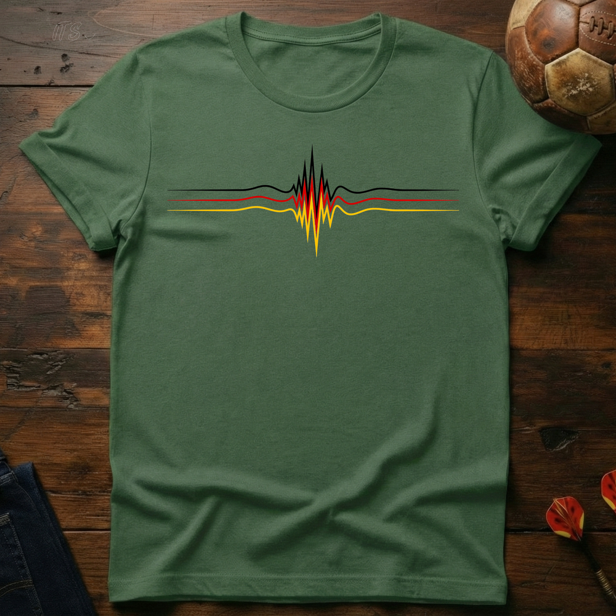 German Cup Heartbeat T-Shirt