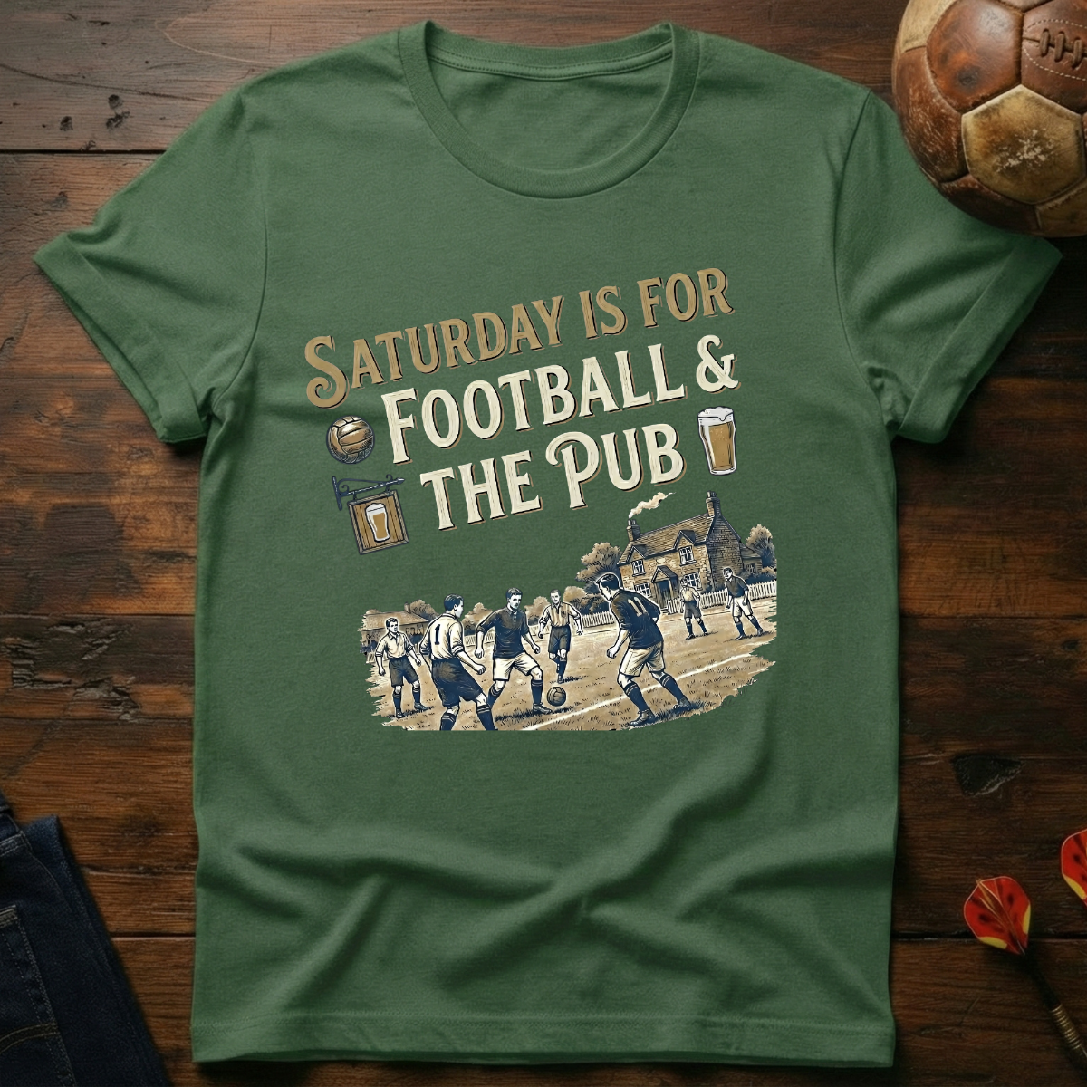 Saturday Is For Football & The Pub T-Shirt