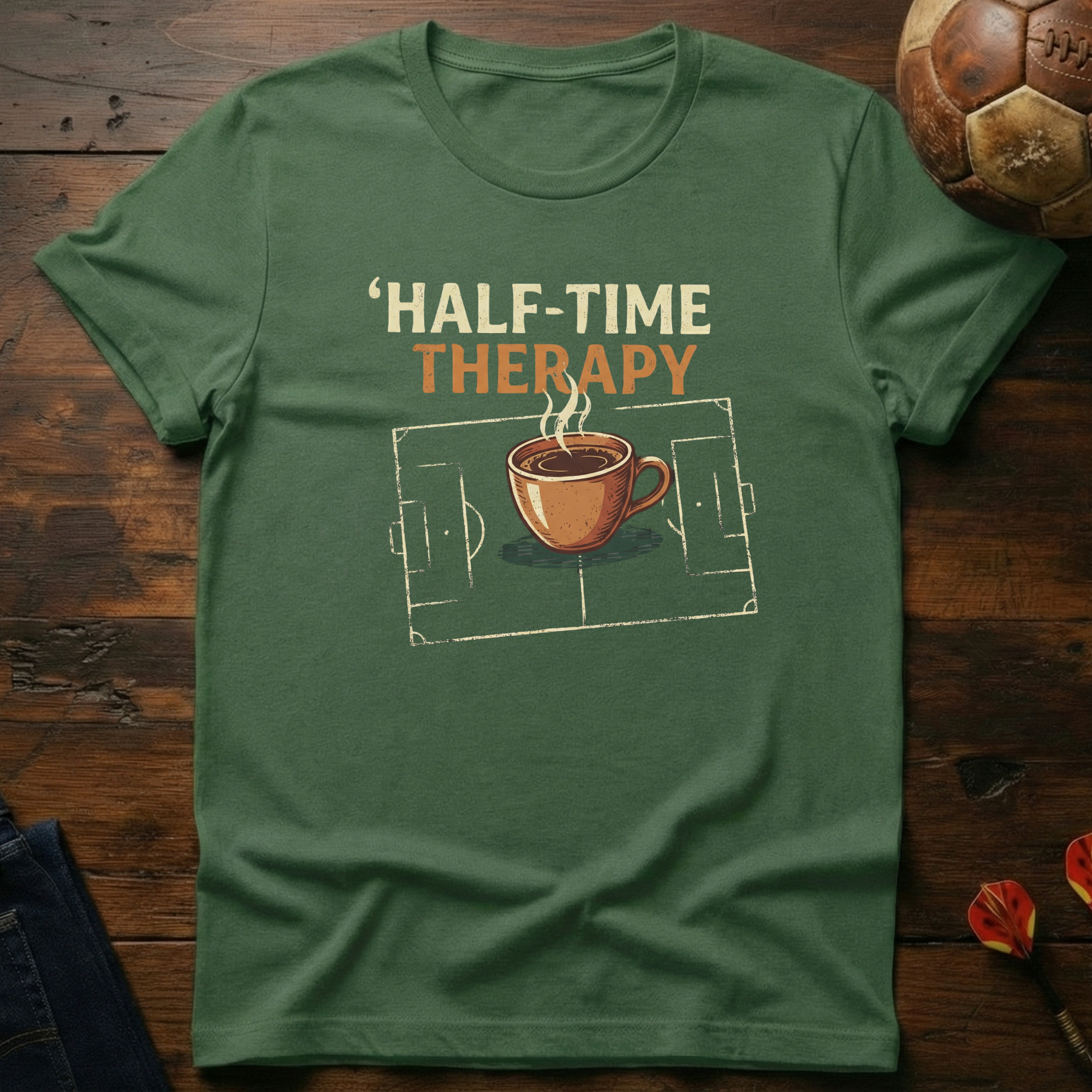 Half Time Coffee T-Shirt