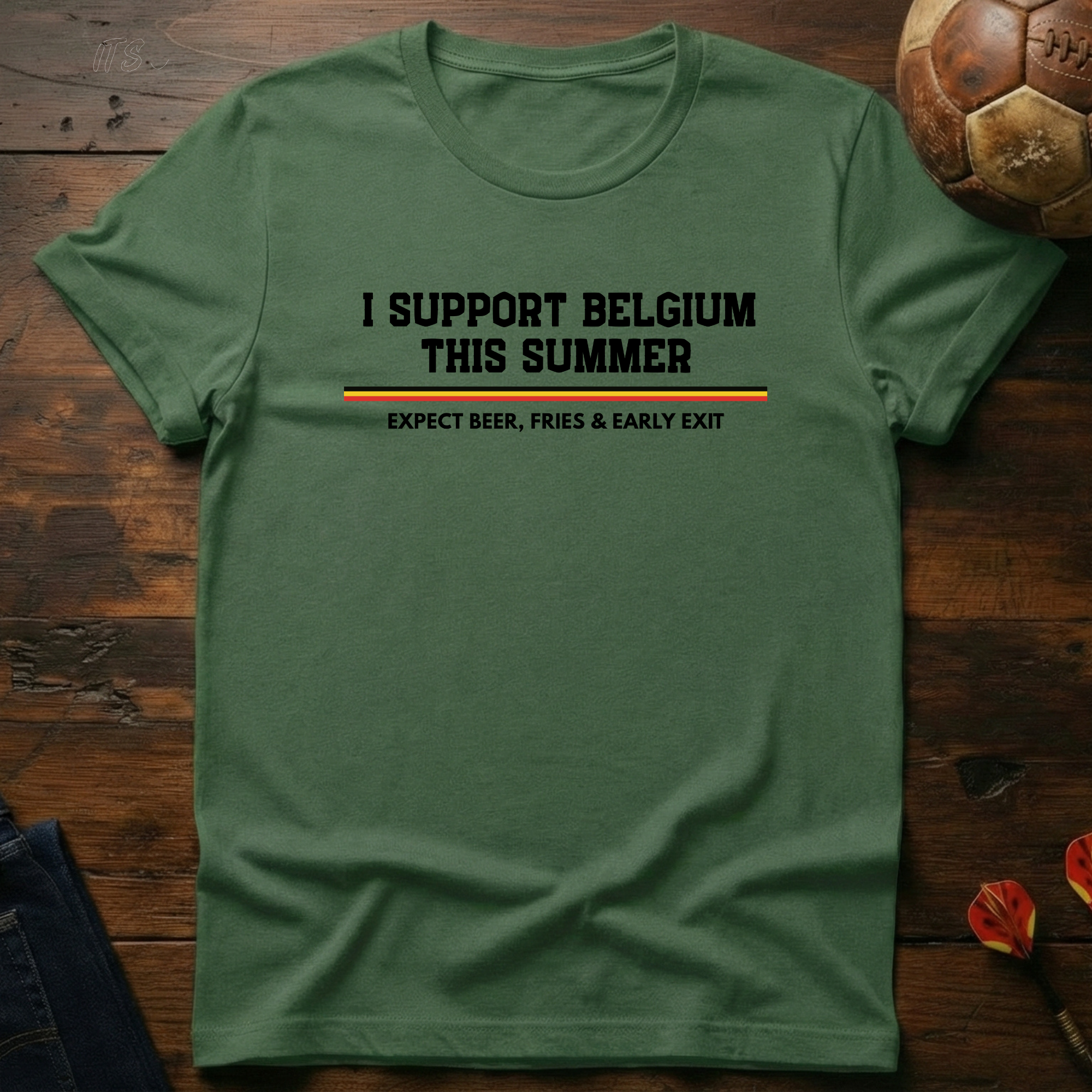 I Support Belgium T-Shirt