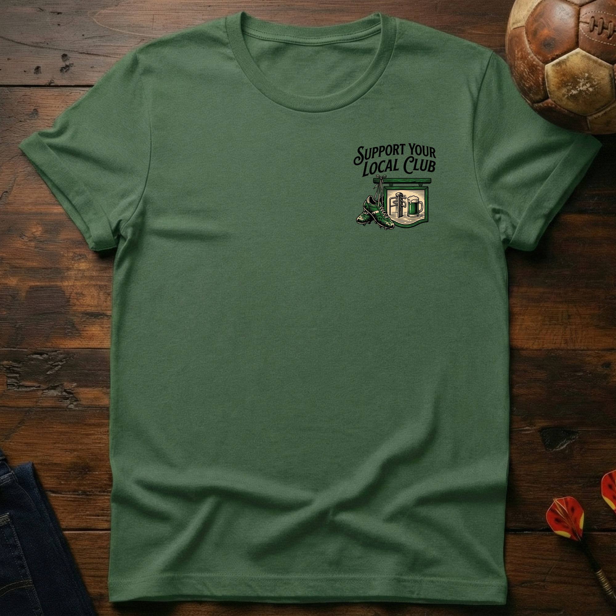 Support Your Local Badge T-Shirt
