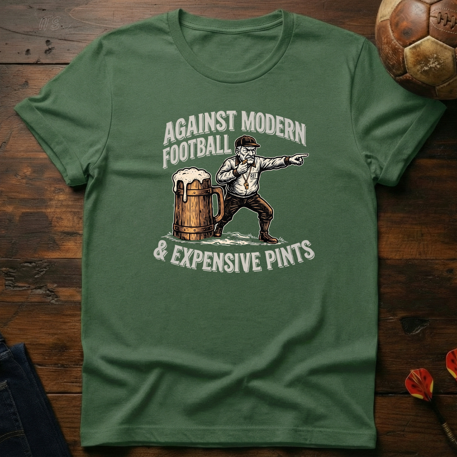 Against Modern Football & Pints T-Shirt